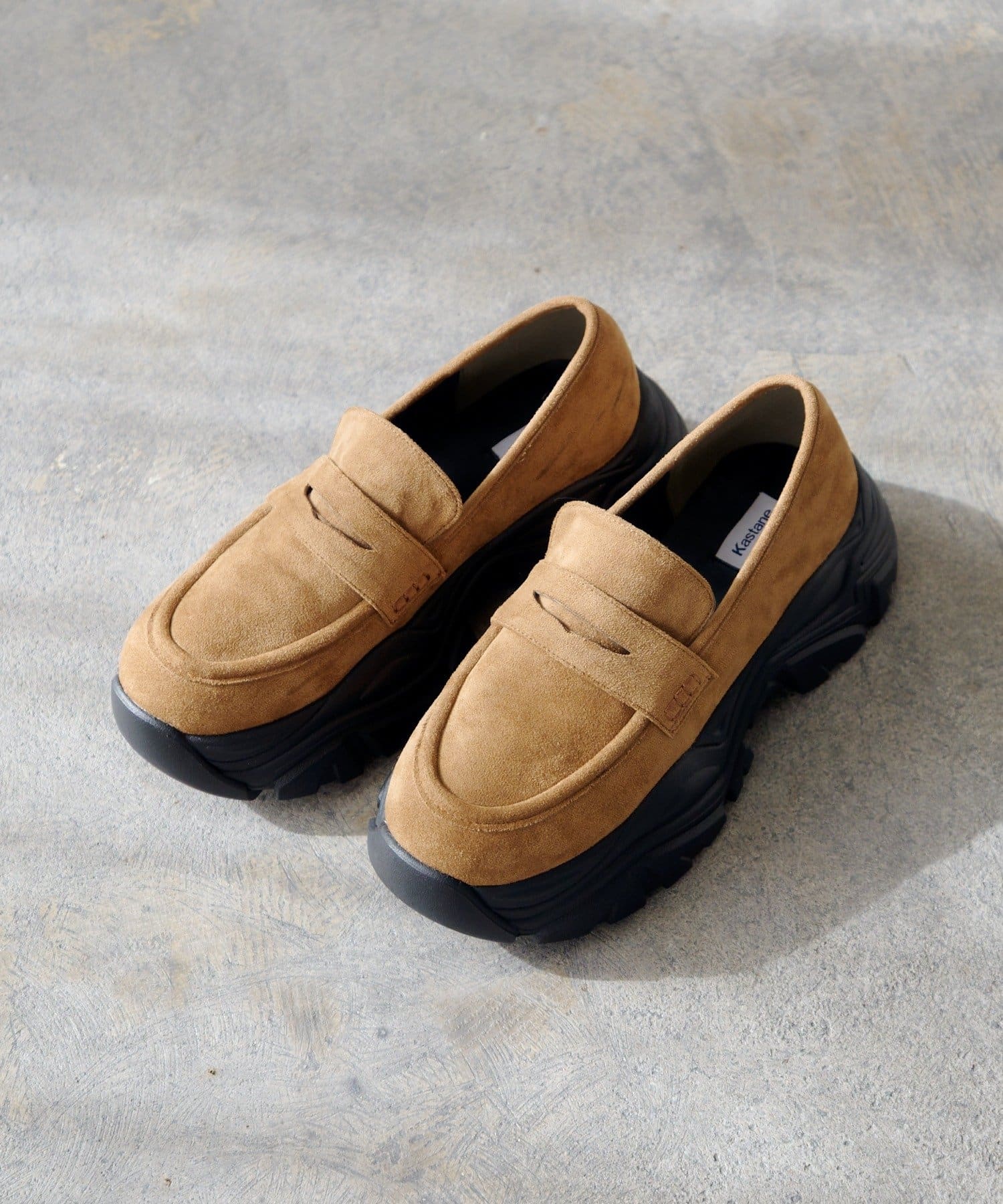 Kastane(カスタネ) チャンクスニーカーローファー