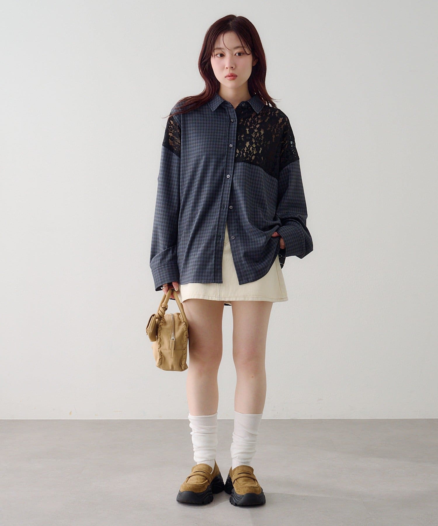 Kastane(カスタネ) チャンクスニーカーローファー