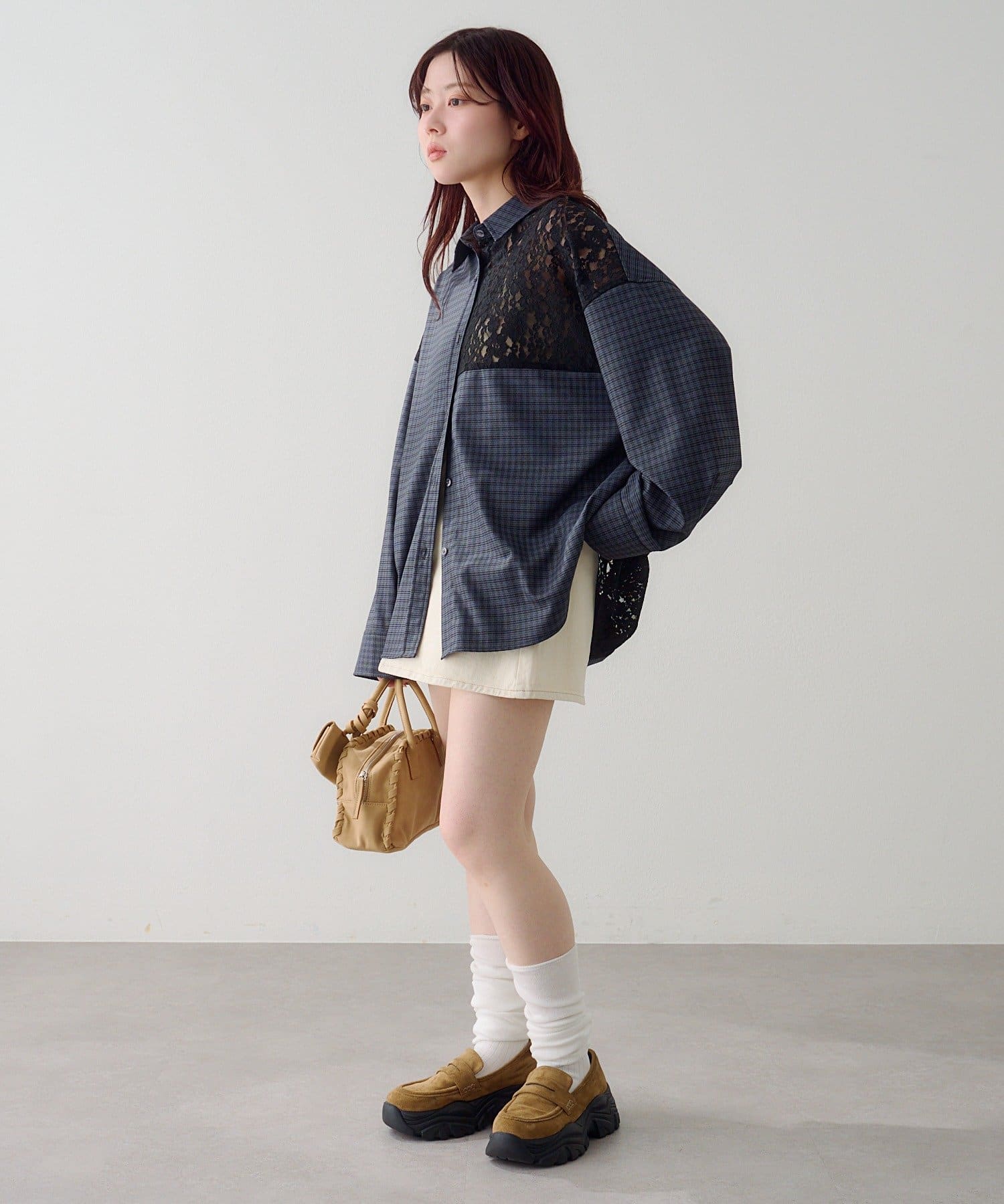 Kastane(カスタネ) チャンクスニーカーローファー