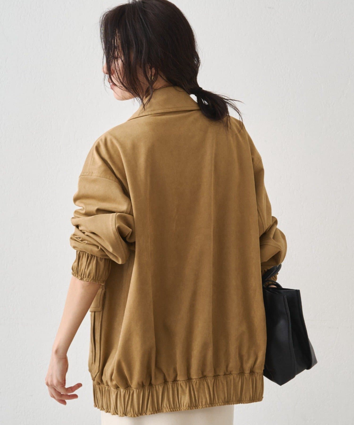 LOUNGEDRESS(ラウンジドレス) フェイクスウェードブルゾン