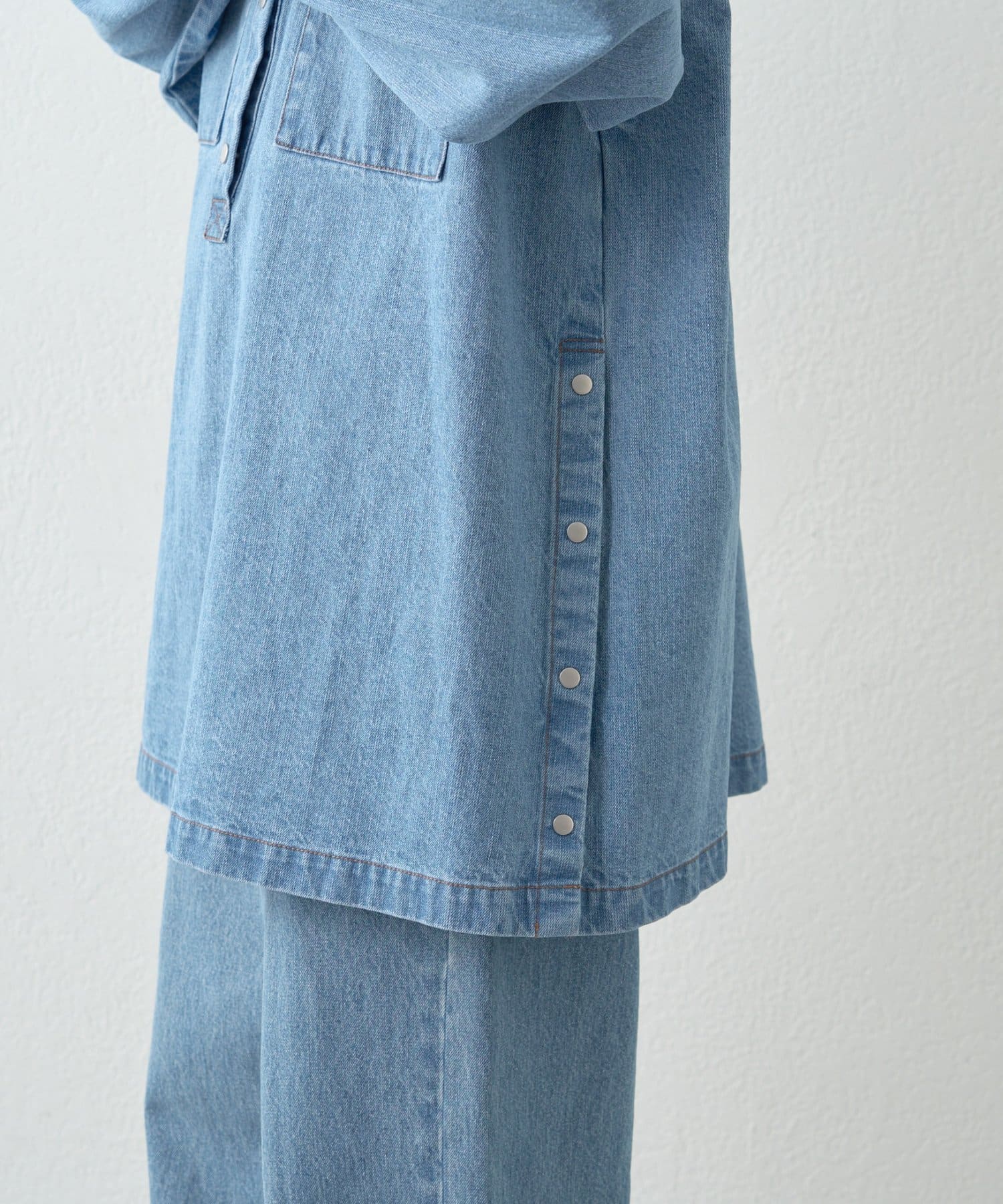 CIAOPANIC TYPY(チャオパニックティピー) ≪26SS展示会アイテム≫【willow】デニムオーバーアノラック