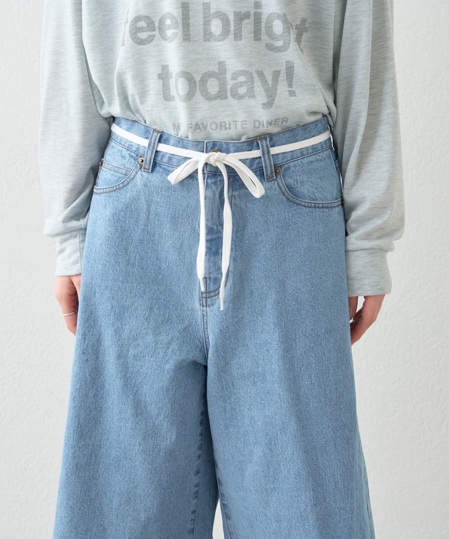 CIAOPANIC TYPY(チャオパニックティピー) 【willow】デニムハーフパンツ