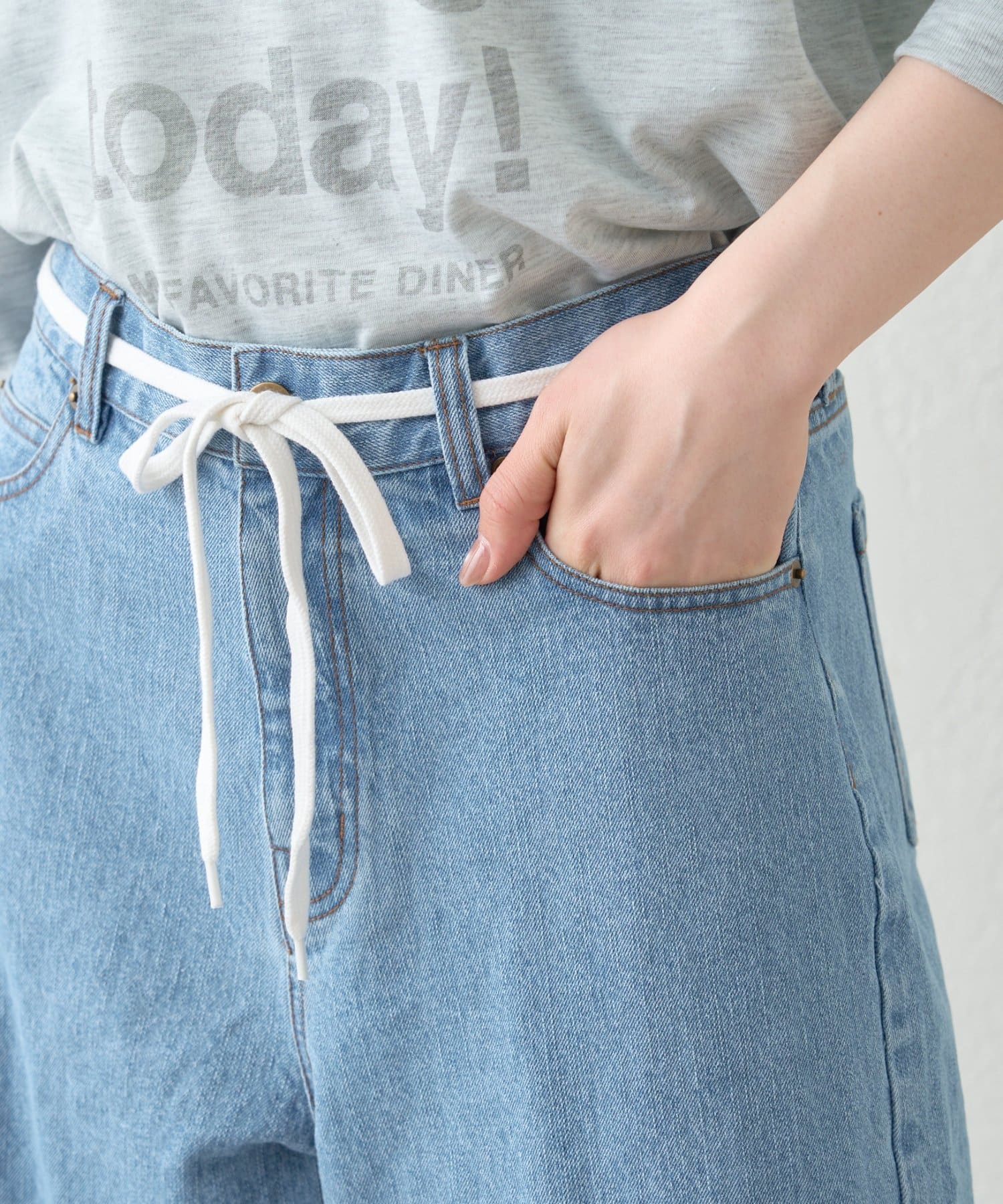 CIAOPANIC TYPY(チャオパニックティピー) 【willow】デニムハーフパンツ