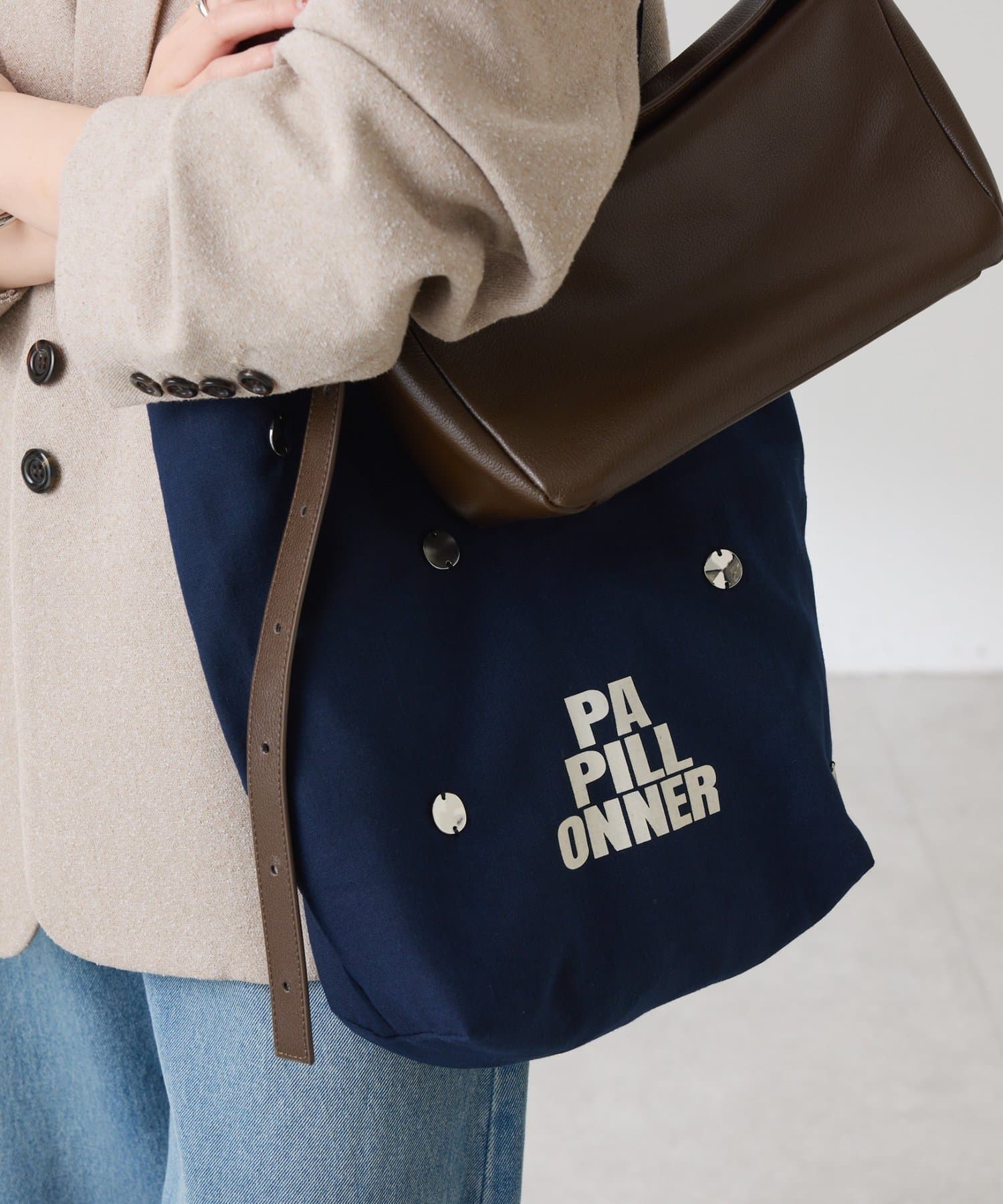 COLLAGE GALLARDAGALANTE(コラージュ ガリャルダガランテ) 【PAPILLONNER/パピヨネ】メタルサブトートバッグ