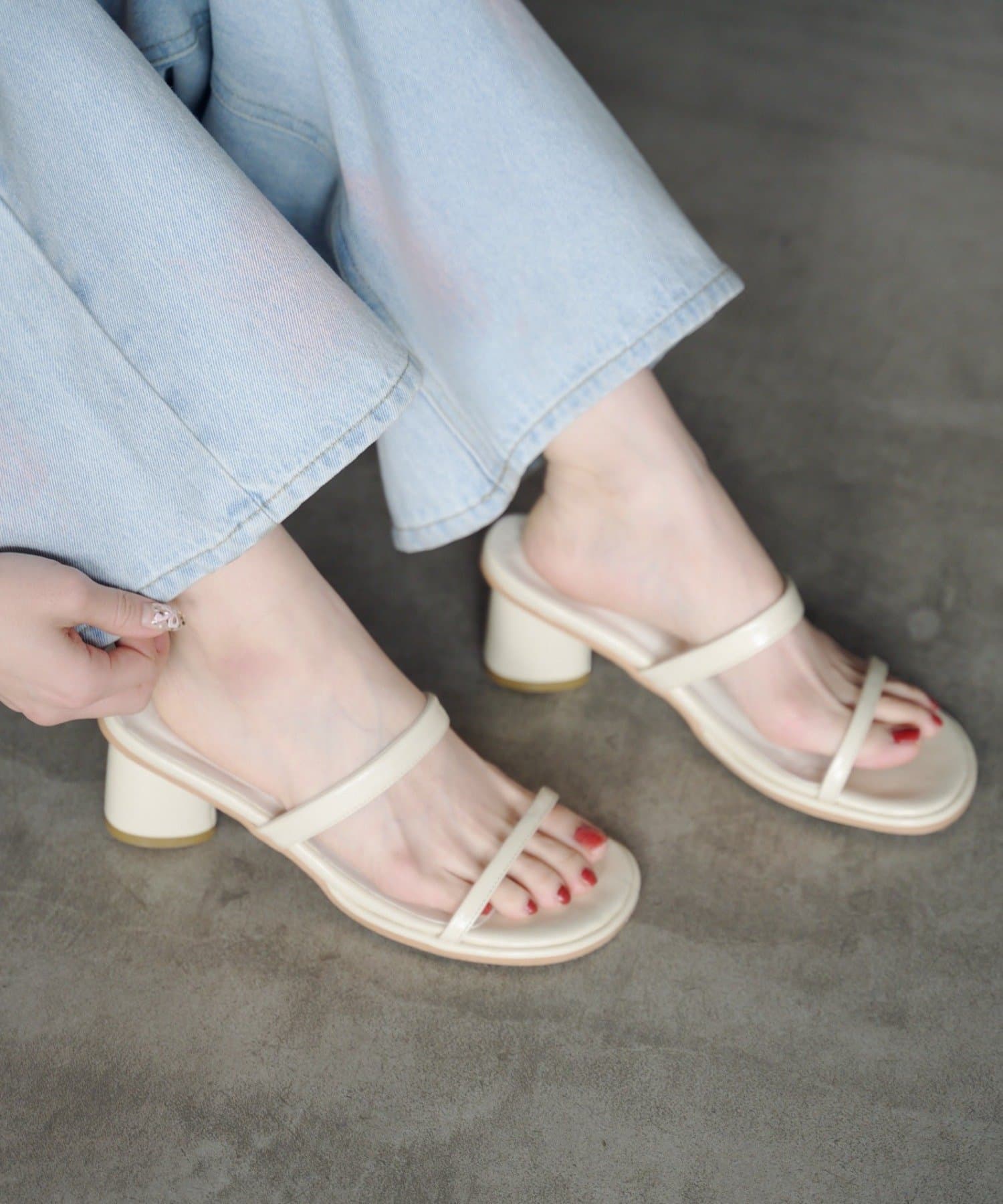 Kastane(カスタネ) 【4/5(日)0:00発売】カラバリサンダル