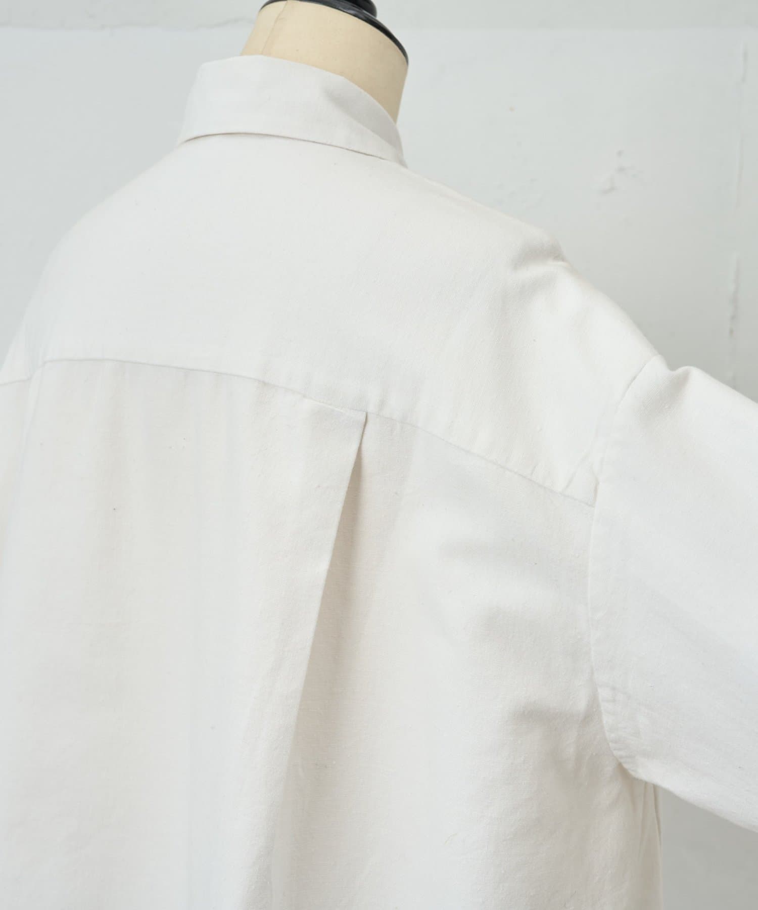 BEARDSLEY(ビアズリー) 《KHADI&CO》比翼コットンシャツ