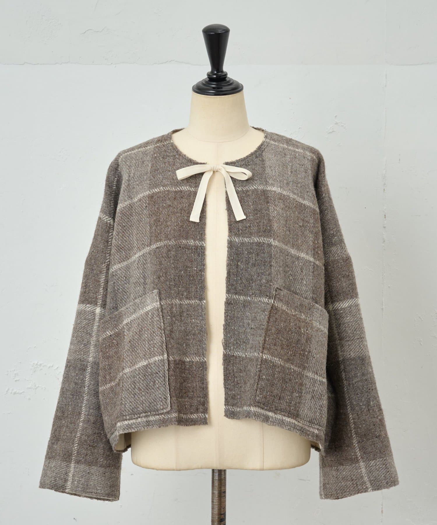 BEARDSLEY(ビアズリー) 《KHADI&CO》ウールポンチョ