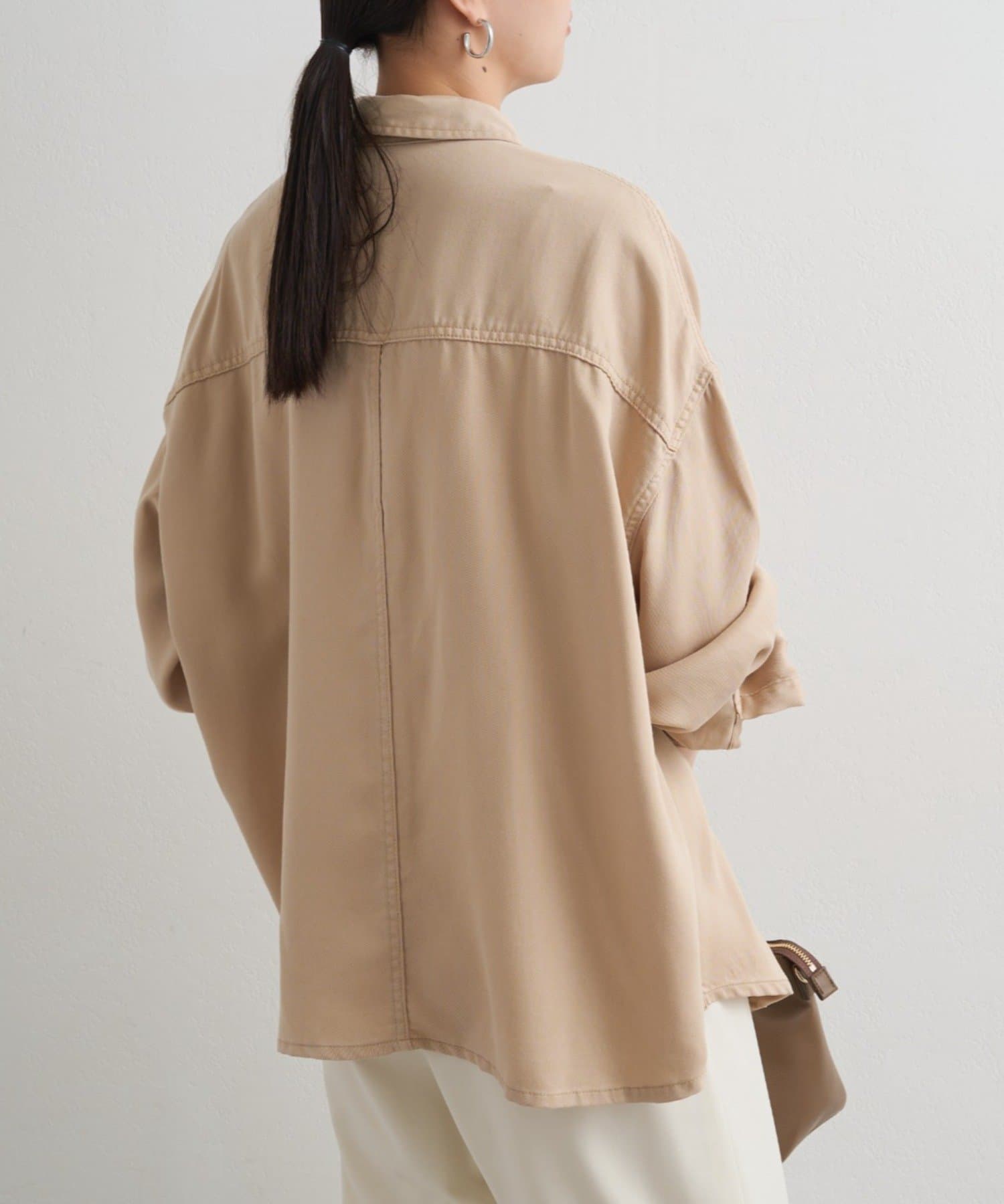 LOUNGEDRESS(ラウンジドレス) フルイドデニムシャツ