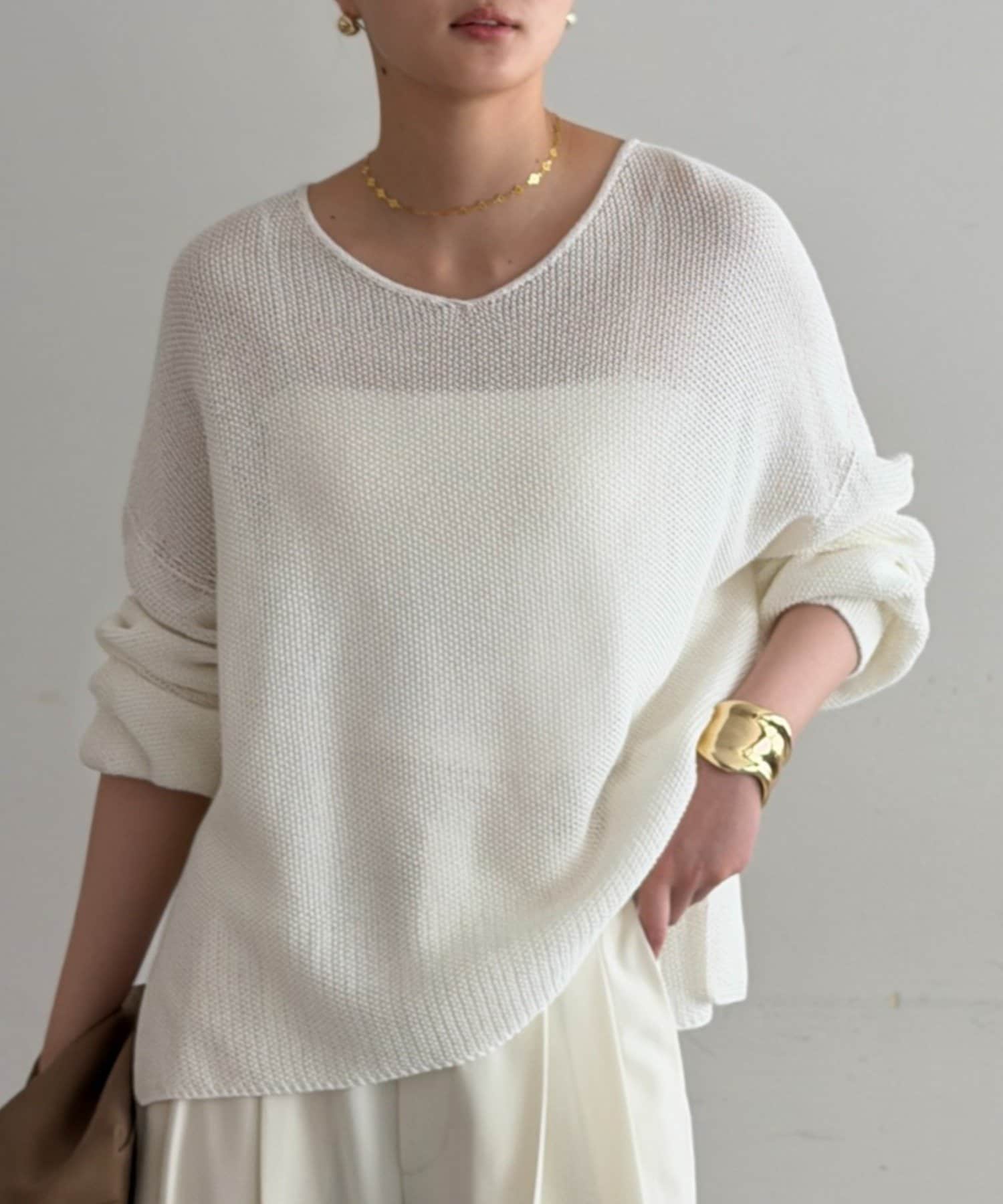 LOUNGEDRESS(ラウンジドレス) ギマコットンニット