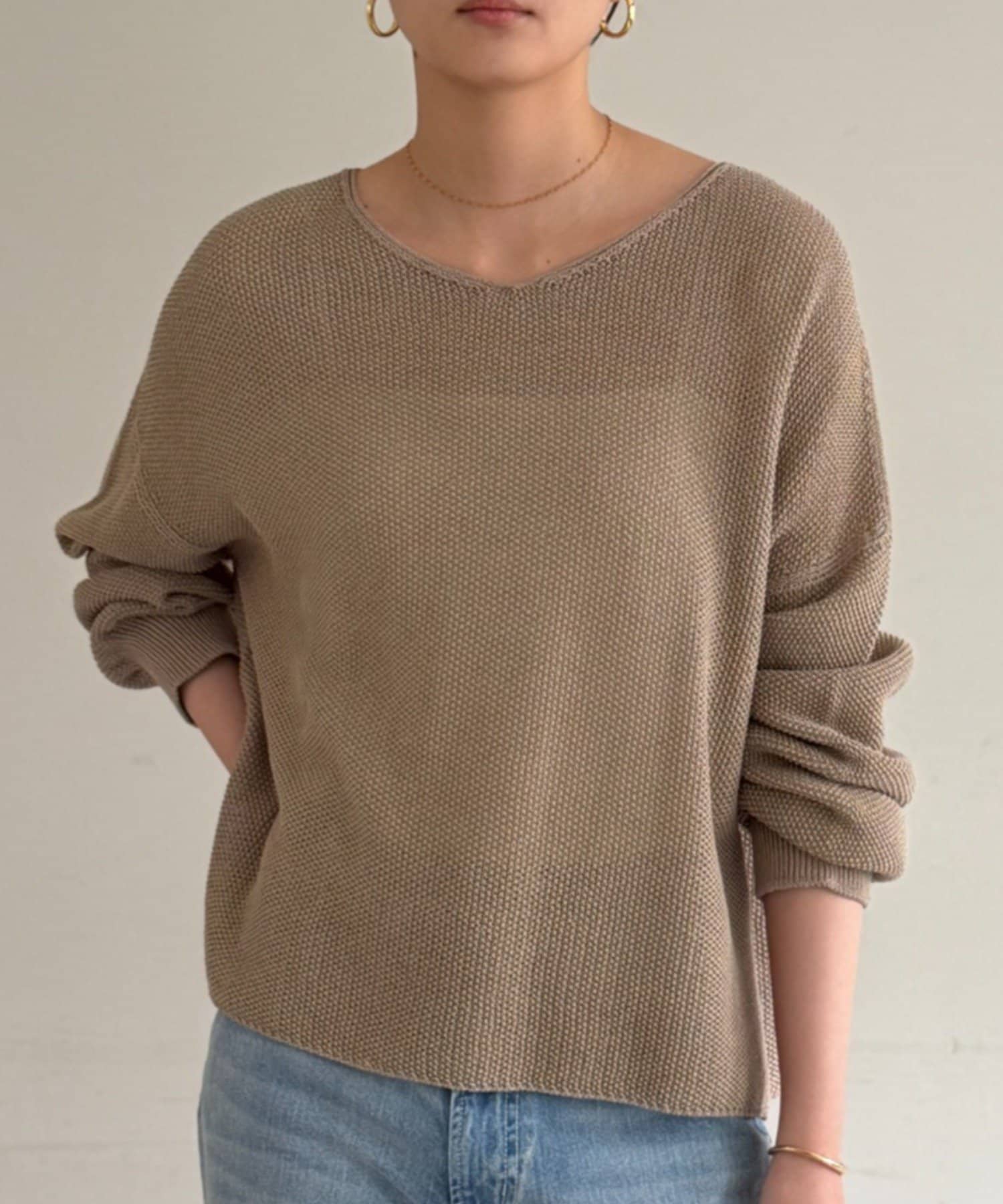 LOUNGEDRESS(ラウンジドレス) ギマコットンニット