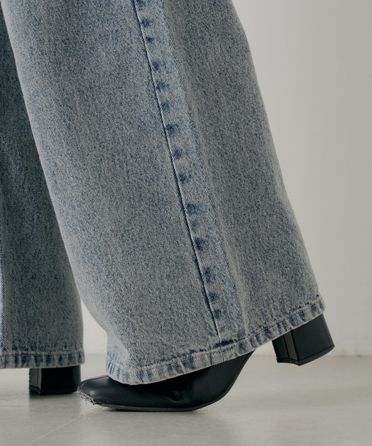 Chico(チコ) ルーズワイドデニムパンツ