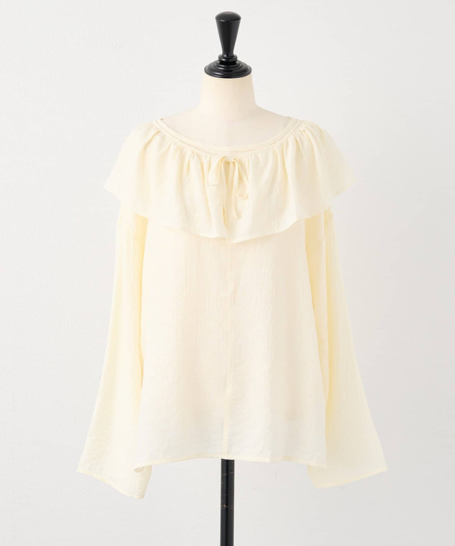 BEARDSLEY(ビアズリー) 1/24(土)11：00予約《FRIPIER》フリルエリツキシャツTee