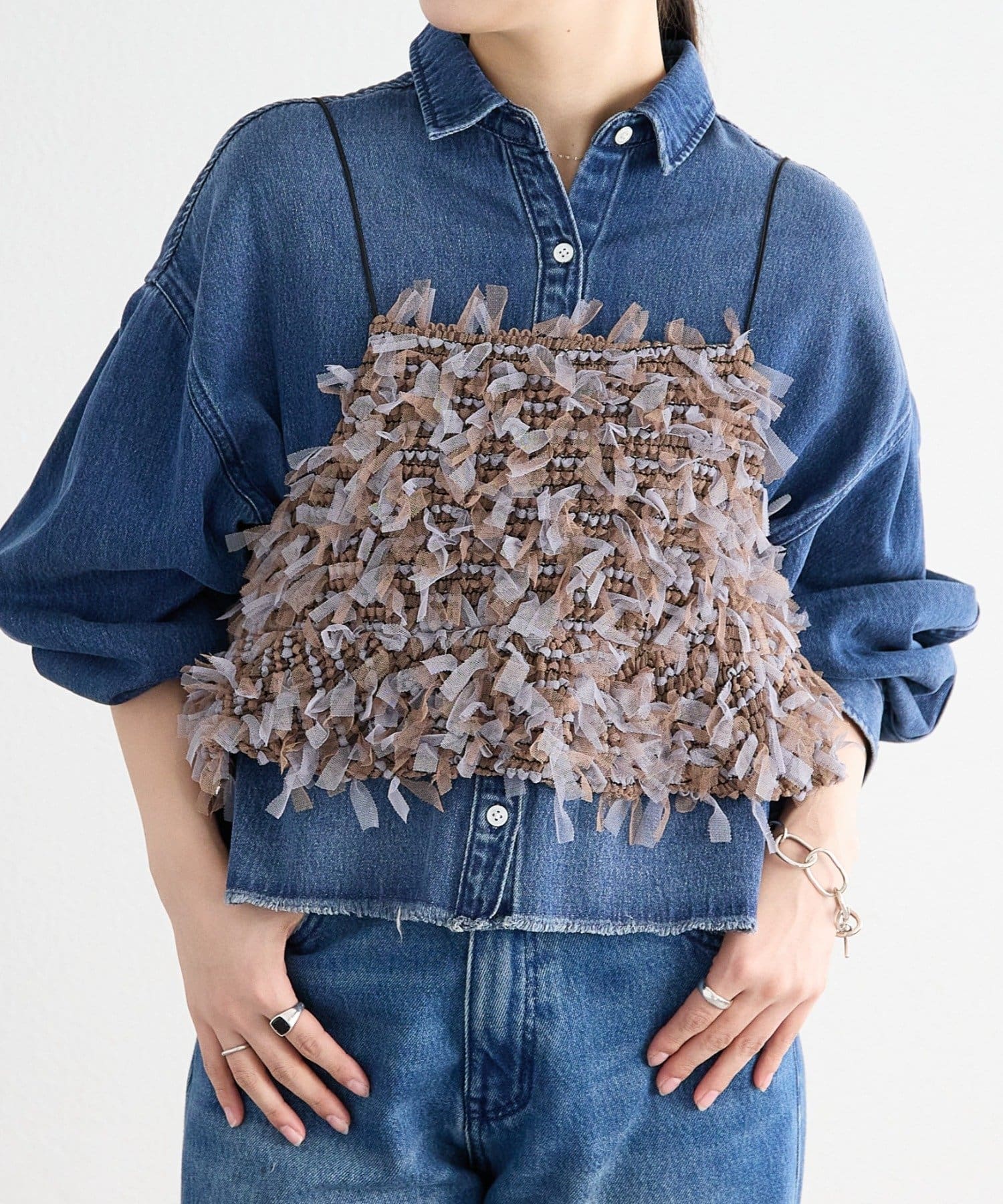 BEARDSLEY(ビアズリー) 1/24(土)11：00予約《FRIPIER》チュールファーキャミ