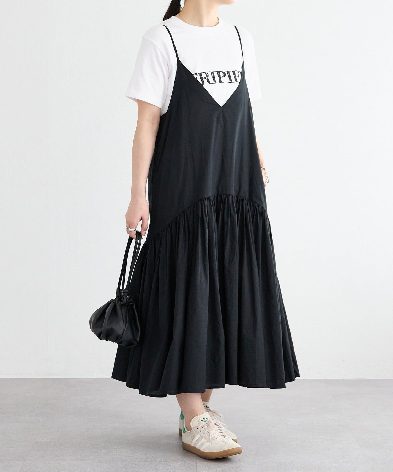 BEARDSLEY(ビアズリー) 《FRIPIER》ギャザーキャミワンピ