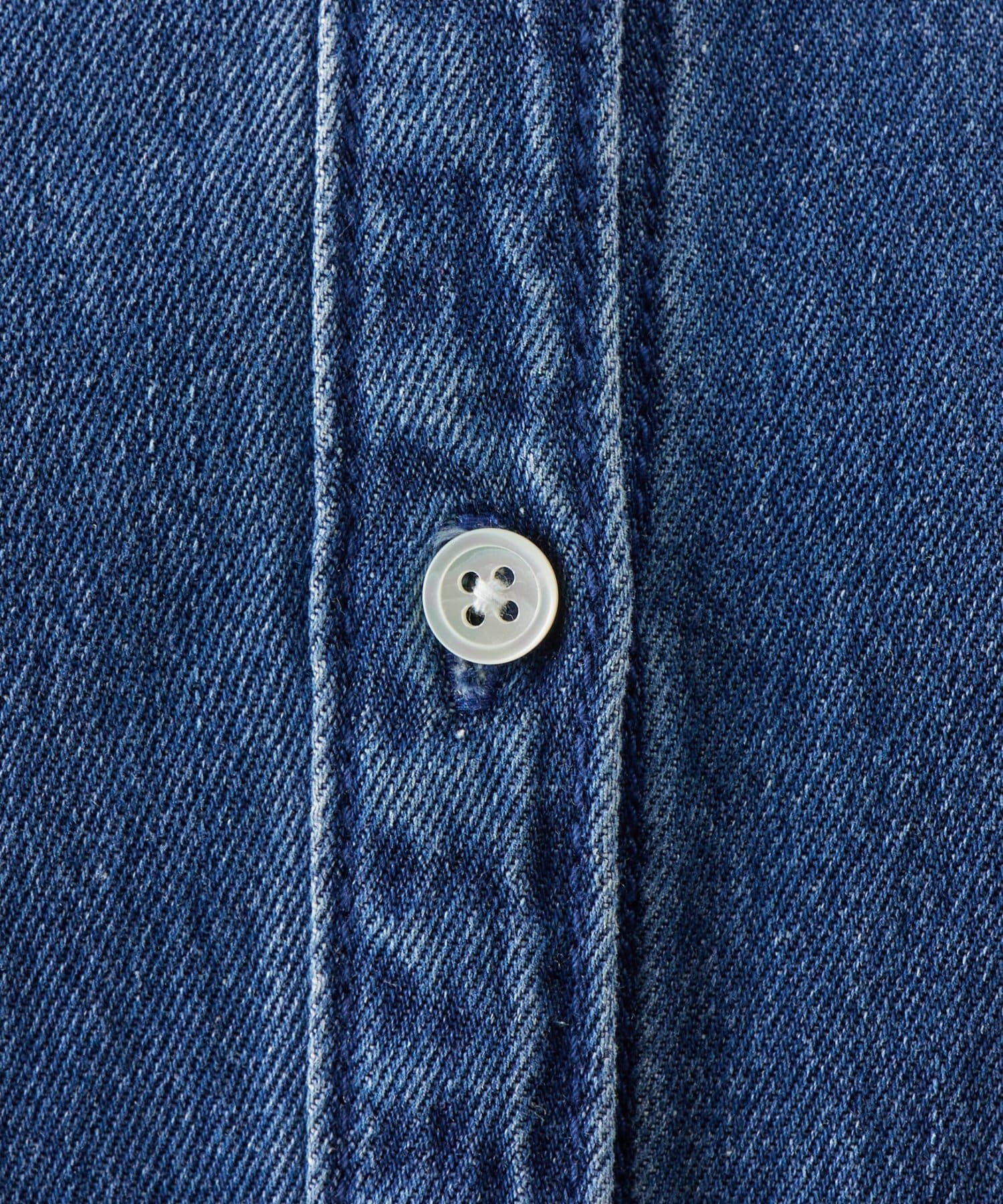 BEARDSLEY(ビアズリー) 《FRIPIER》カットオフデニムシャツ