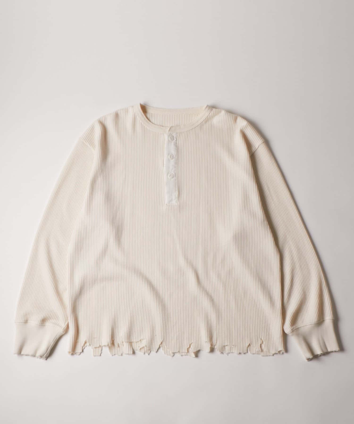 WHO’S WHO gallery(フーズフーギャラリー) 【FromVintage】ダメージワッフルL/STEE