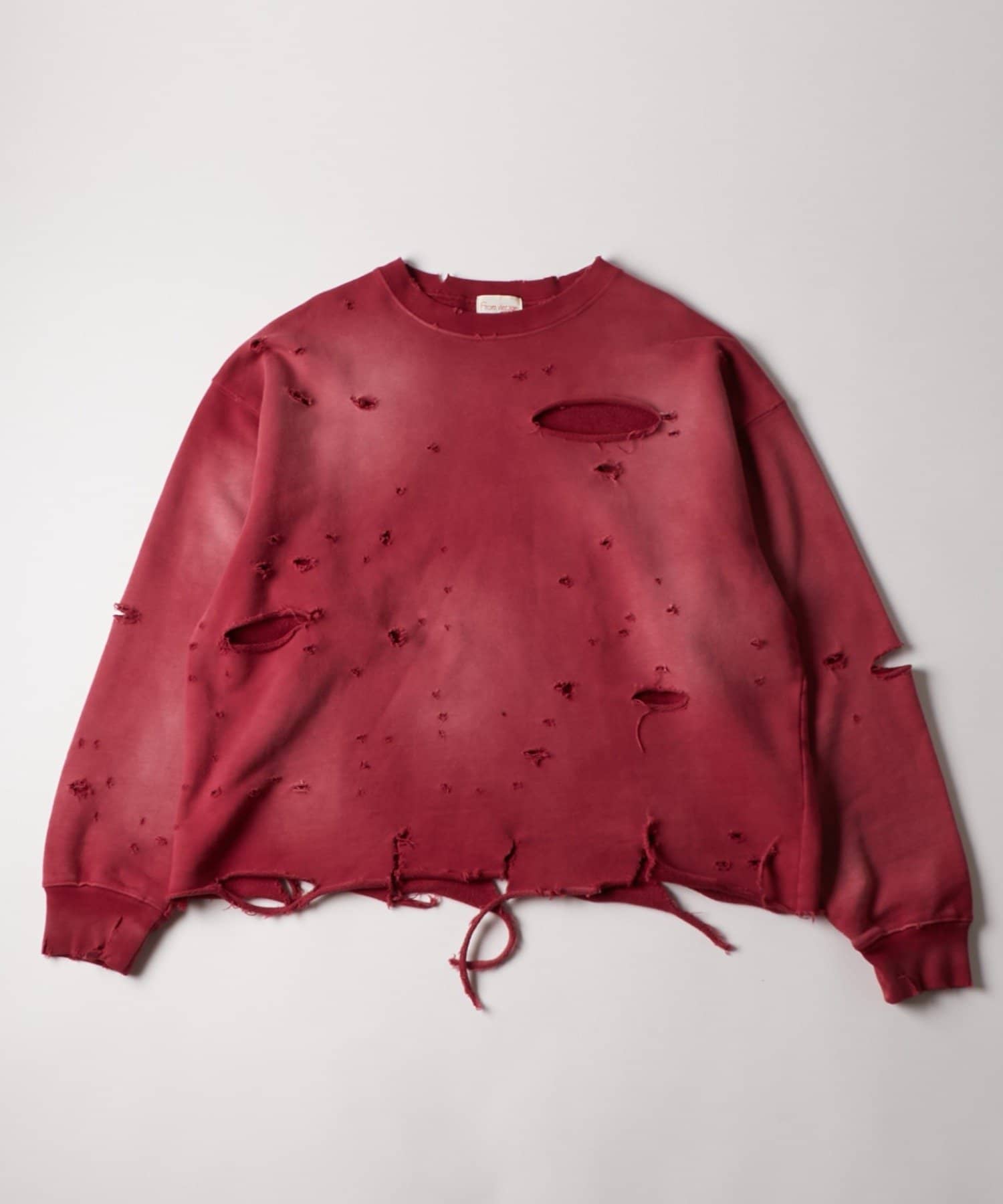 WHO’S WHO gallery(フーズフーギャラリー) 【FromVintage】ダメージスウェット