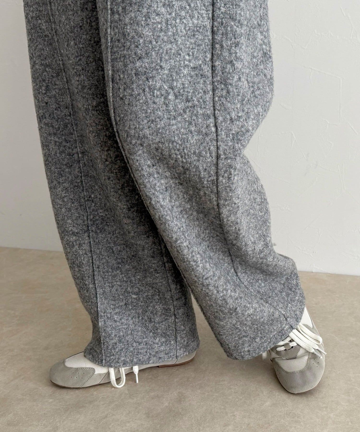 FREDY & GLOSTER(フレディ アンド グロスター) ブークレーウールイージーパンツ