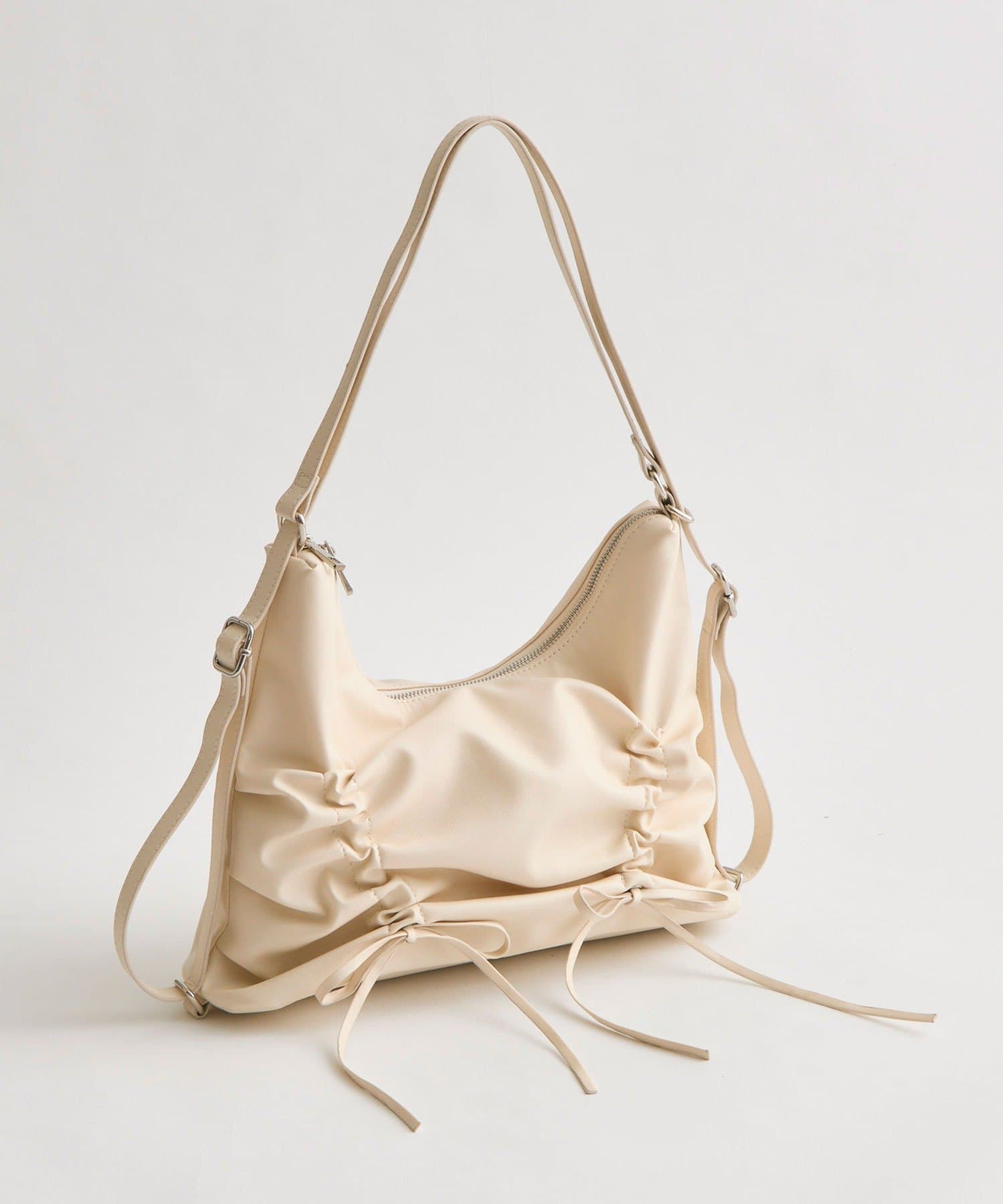 OLIVE des OLIVE(オリーブ デ オリーブ) 2wayドロストリボンバッグ