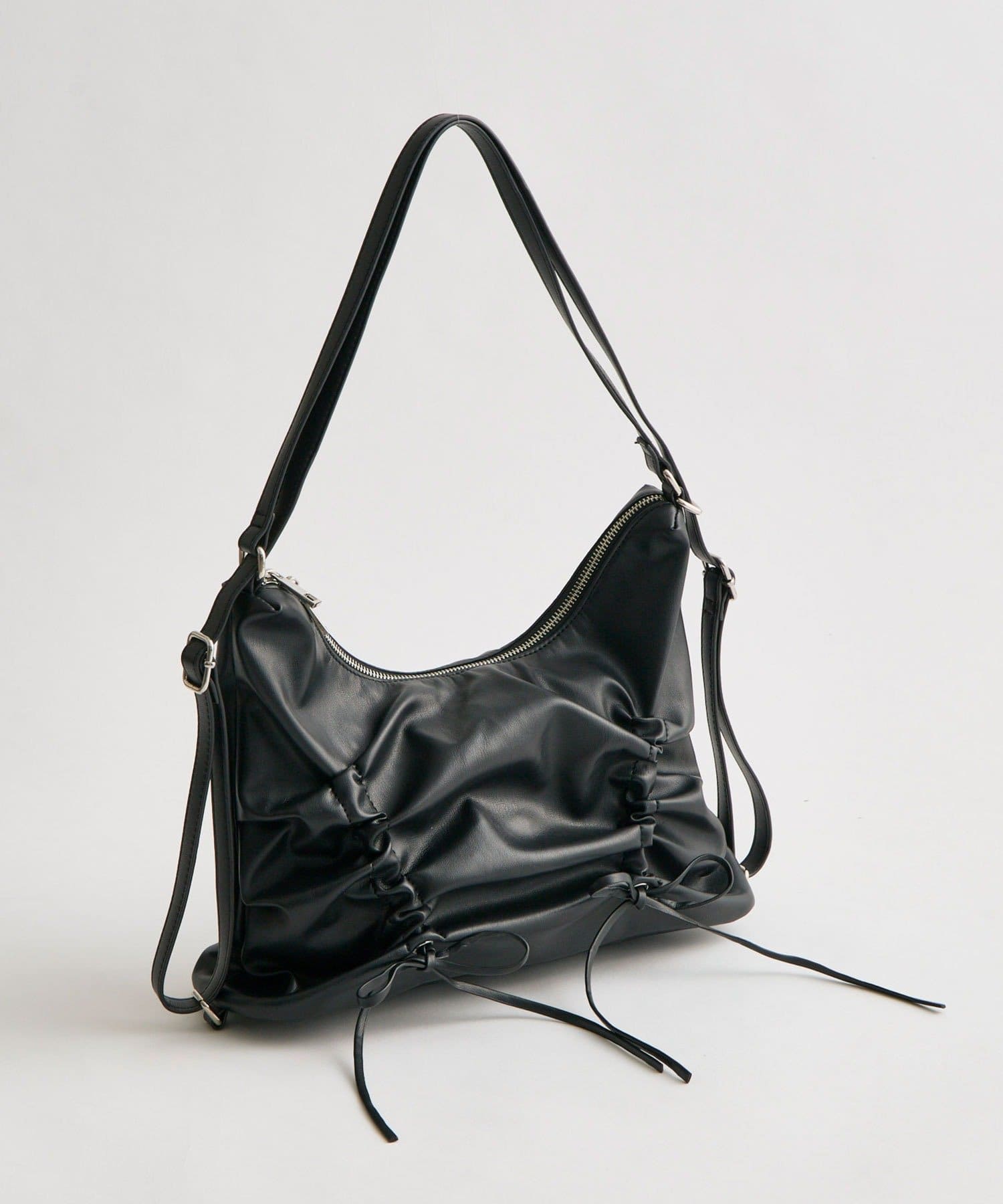 OLIVE des OLIVE(オリーブ デ オリーブ) 2wayドロストリボンバッグ