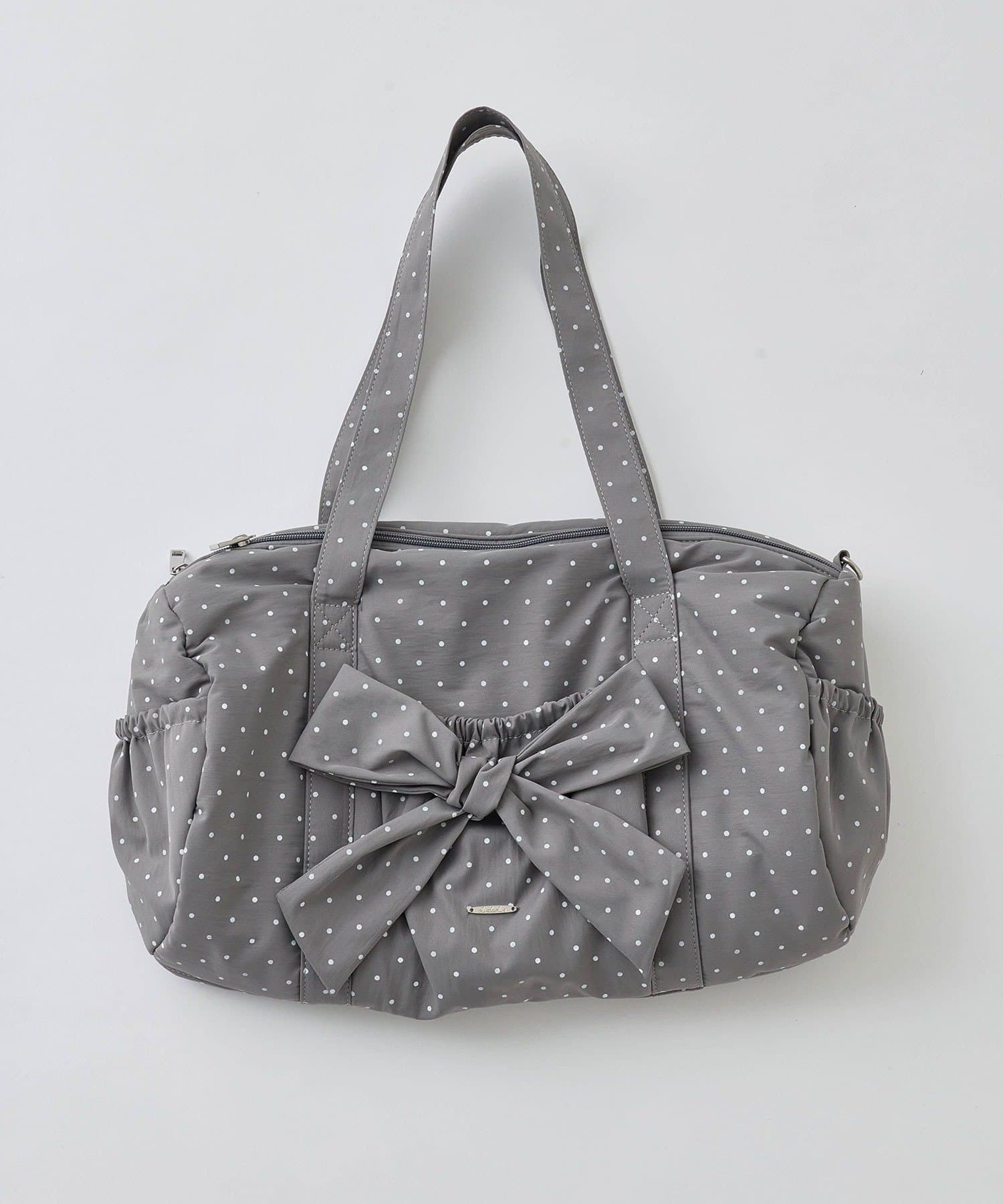 OLIVE des OLIVE(オリーブ デ オリーブ) BIGリボンキャリーオンボストンバッグ