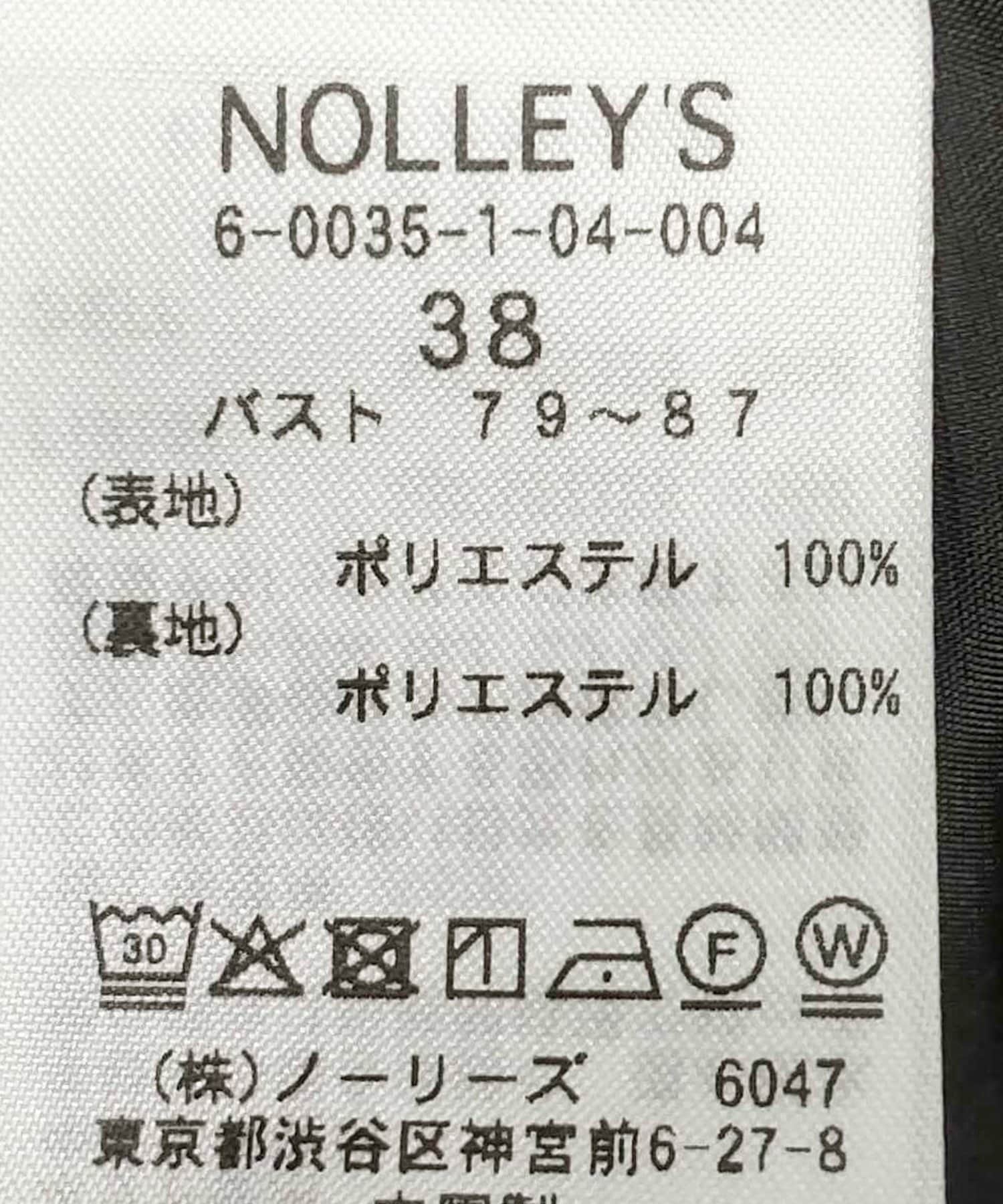 NOLLEY'S(ノーリーズ) 《セットアップ対応》ウォッシャブルダブルクロスブラウス