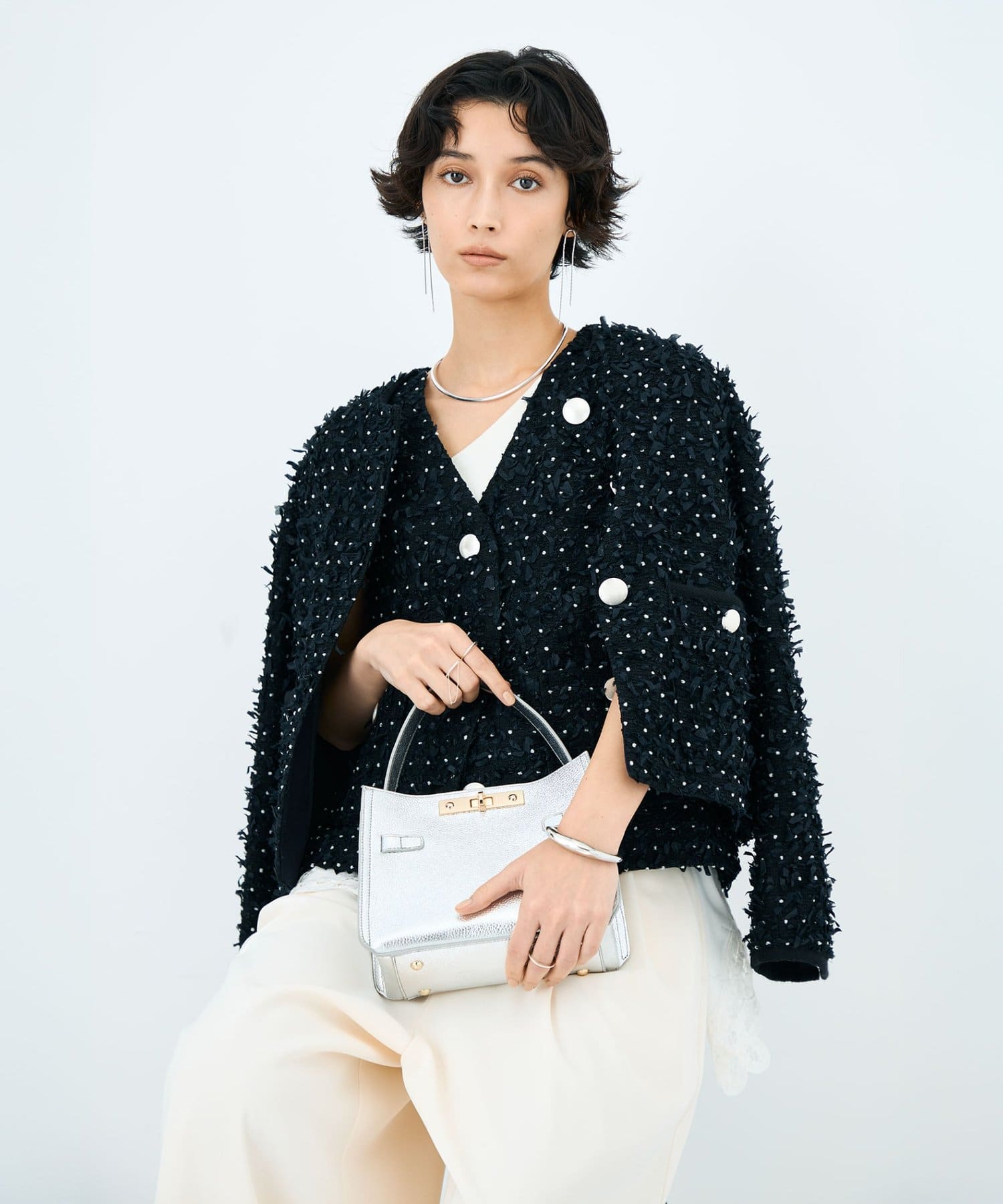 NOLLEY'S(ノーリーズ) 45th limited editionフラッグカラミジャケット