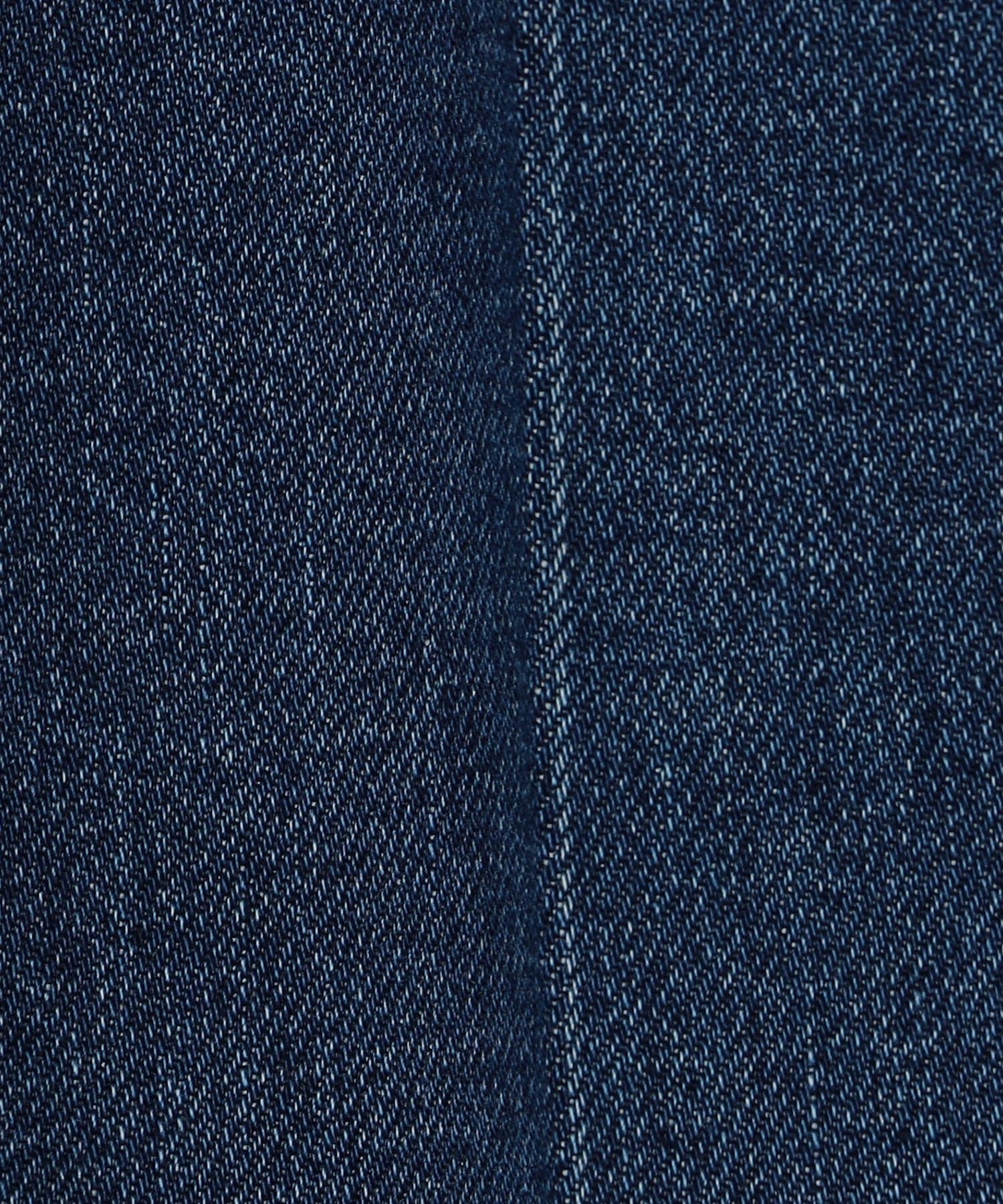 NOLLEY'S(ノーリーズ) 【RM denim】スリットクロップドセンタープレスデニム