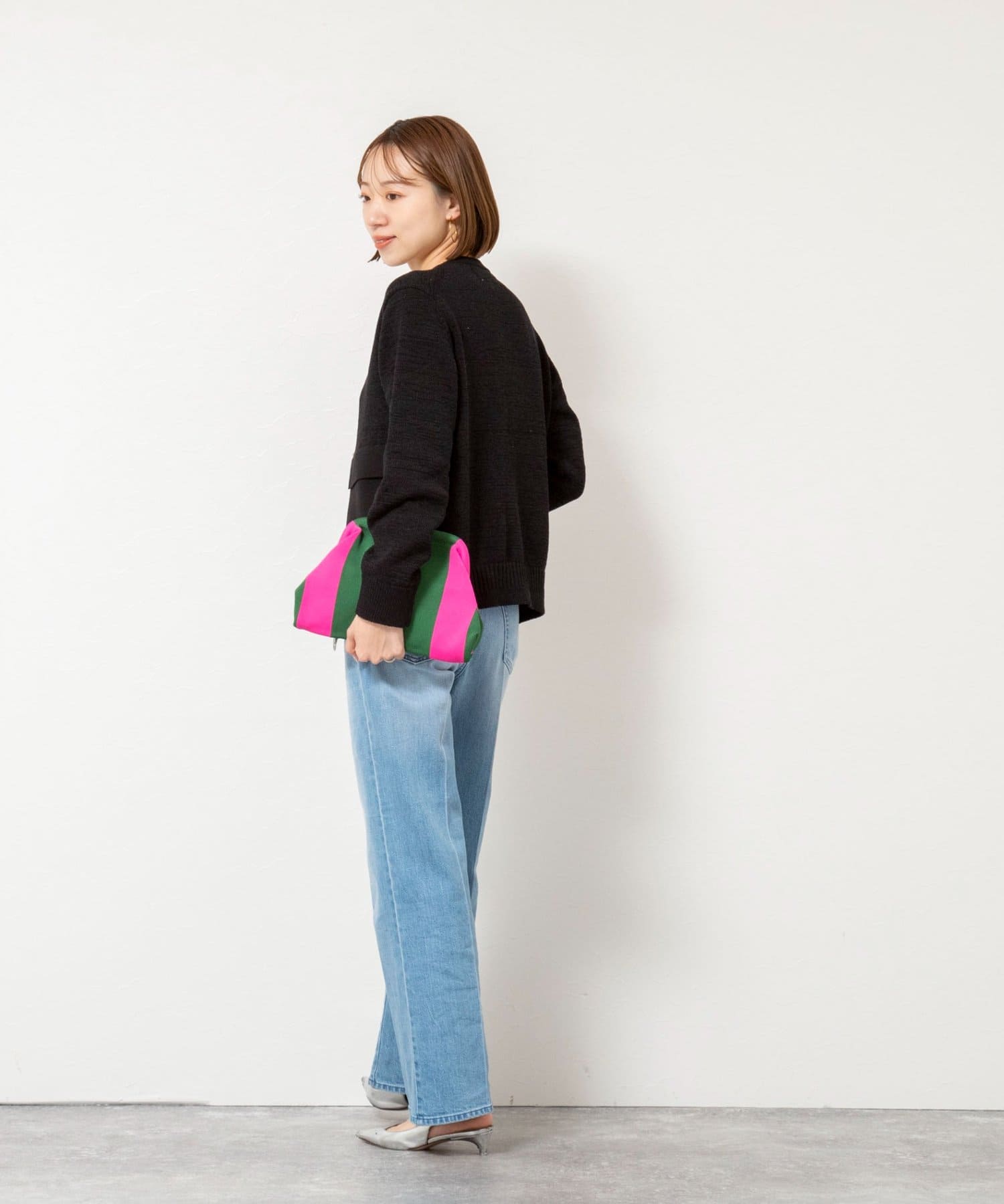 NOLLEY'S(ノーリーズ) 【RM denim】センタープレスデニム