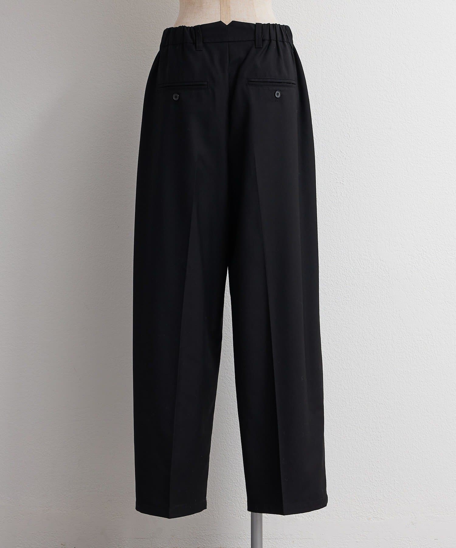 PUAL CE CIN(ピュアルセシン) 【SMLサイズ展開】【セットアップ対応】TRツータックスラックスパンツ