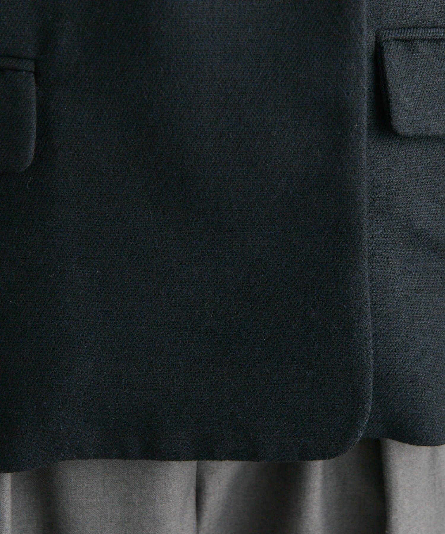 PUAL CE CIN(ピュアルセシン) ラペルレスジャケット