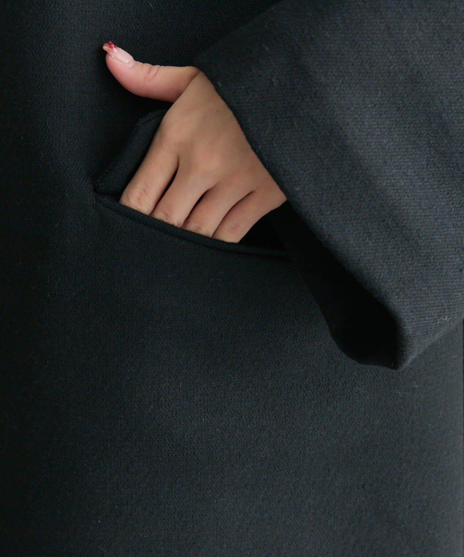 PUAL CE CIN(ピュアルセシン) ノーカラーコート