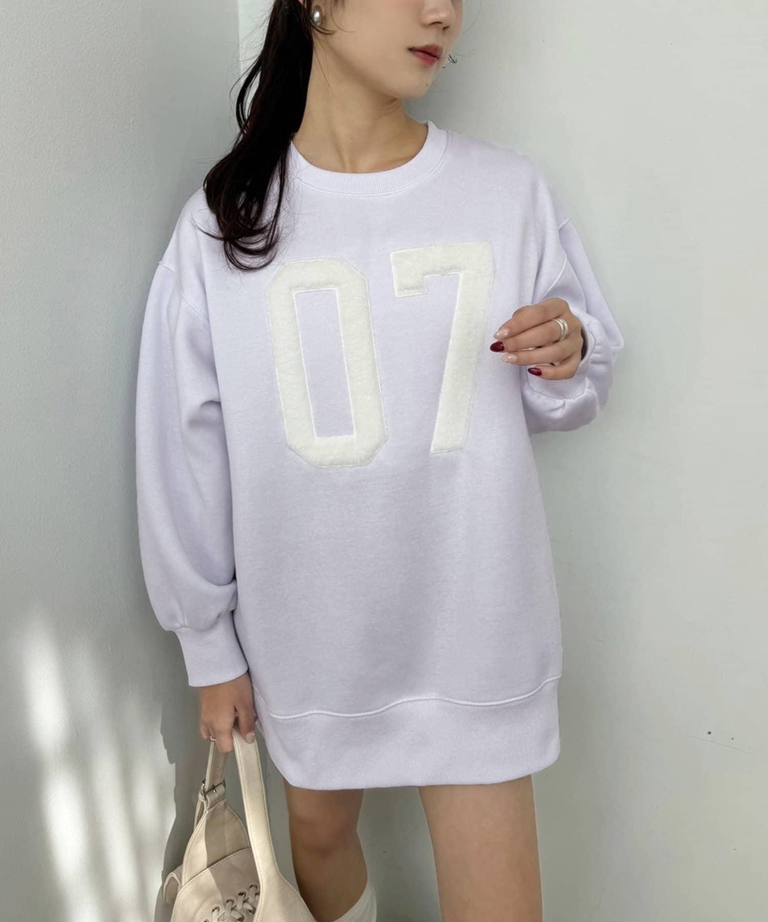 NICE CLAUP / OLIVE des OLIVE OUTLET(ナイスクラップ  / オリーブ デ オリーブ アウトレット) 【one after another NICE】【裏起毛】アソートロゴスウェット