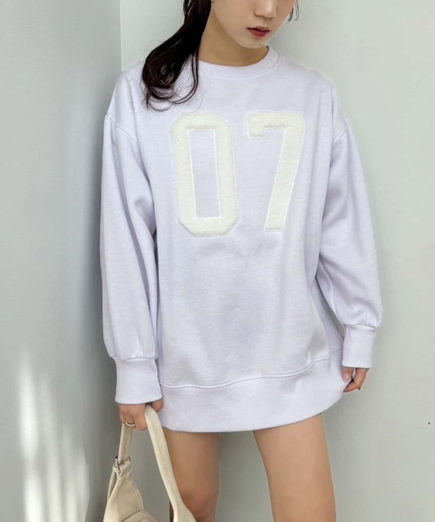 NICE CLAUP / OLIVE des OLIVE OUTLET(ナイスクラップ  / オリーブ デ オリーブ アウトレット) 【one after another NICE】【裏起毛】アソートロゴスウェット