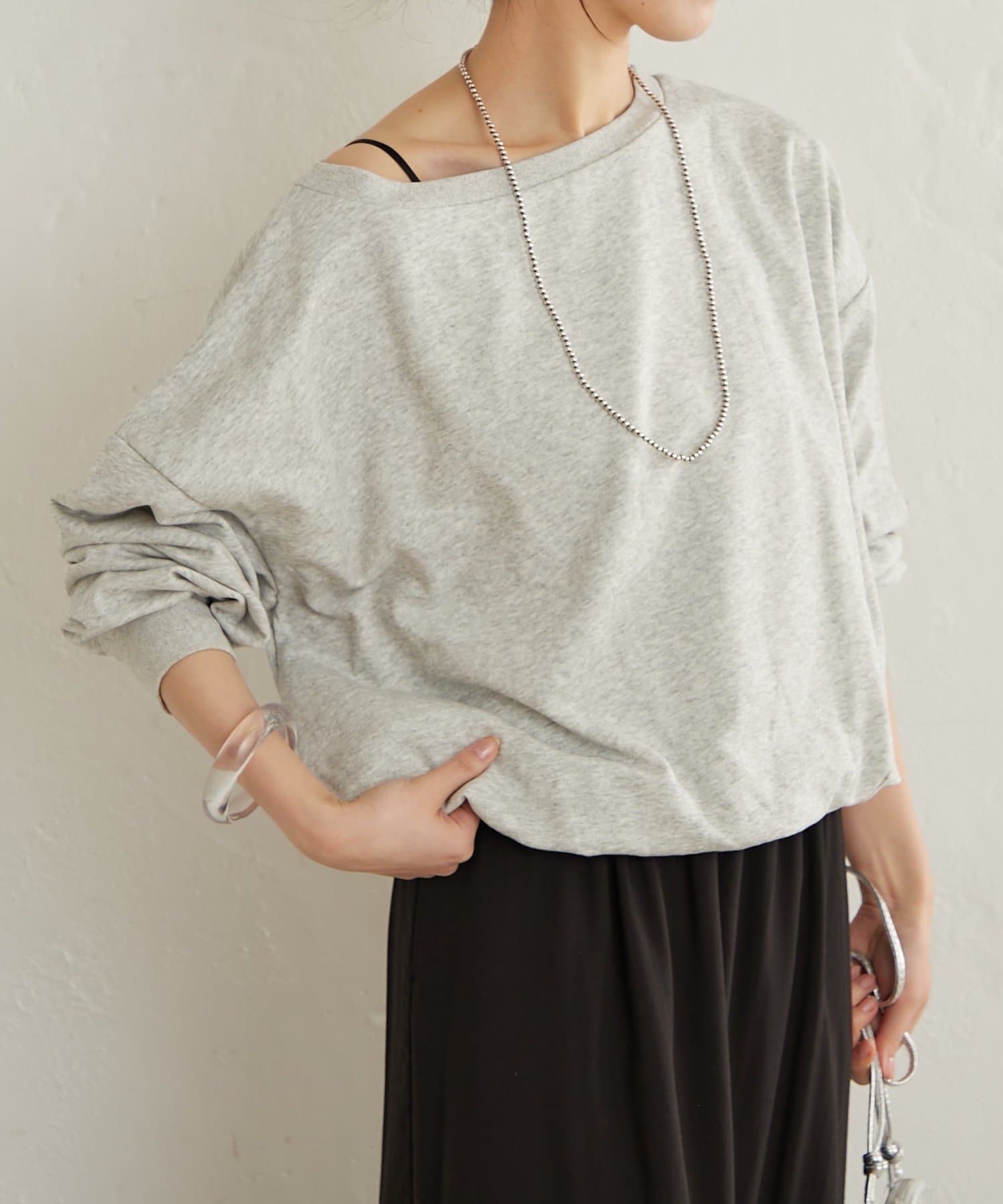 Omekashi(オメカシ) 裏毛バルーンスウェット