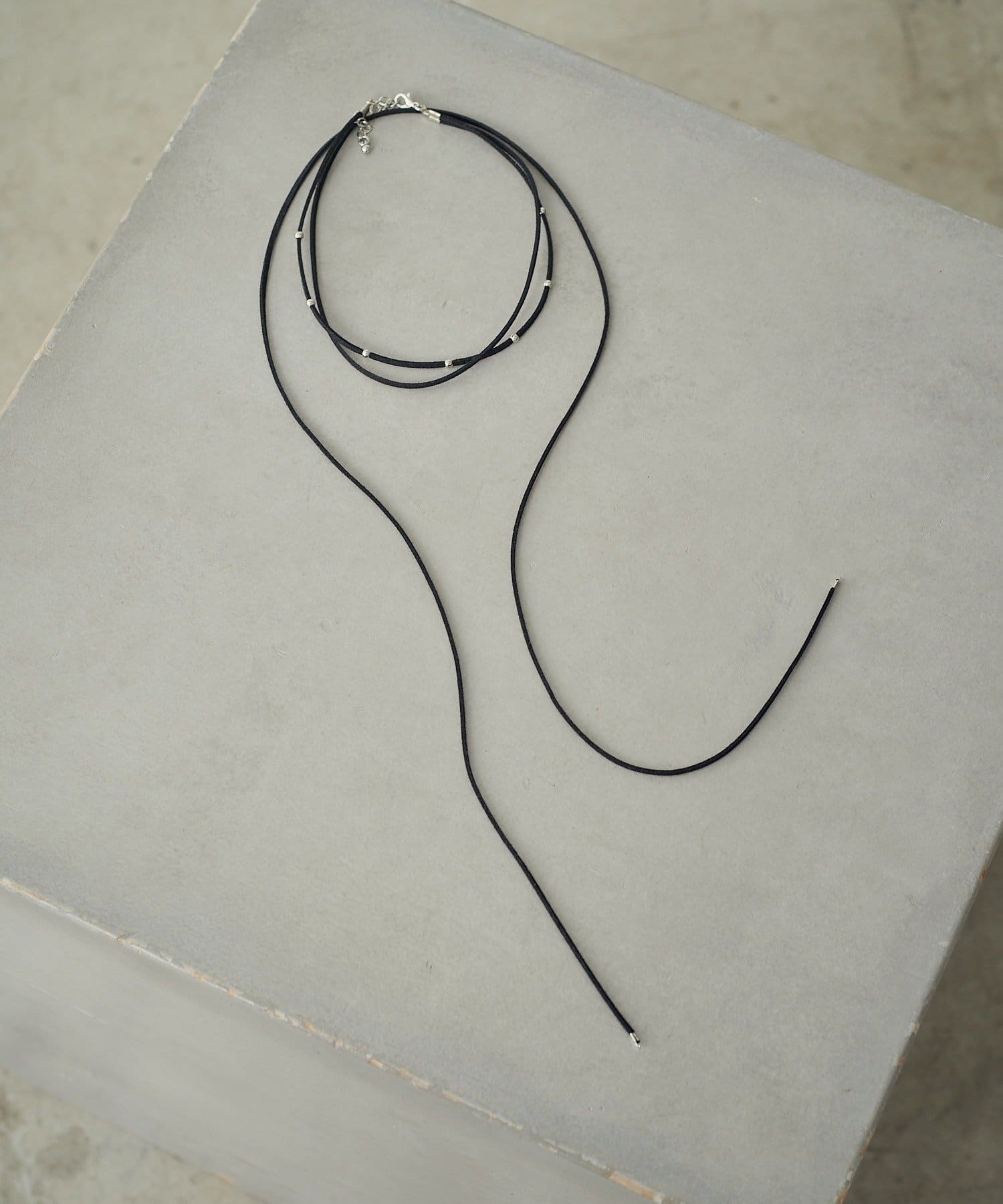 -goocy-(グーシー) コードリボンネックレス