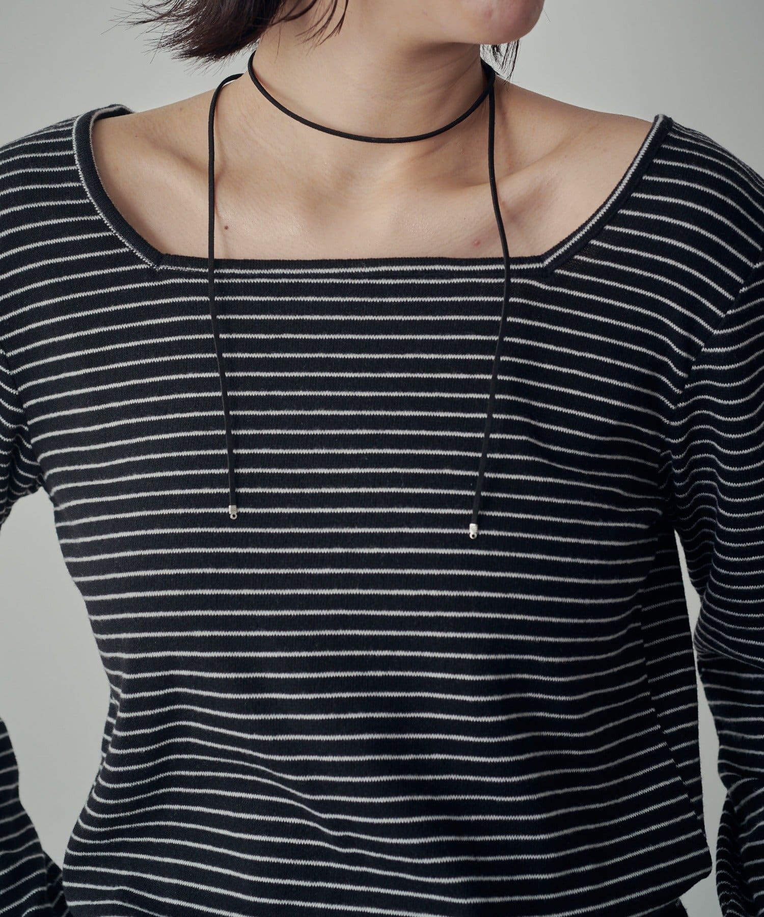 -goocy-(グーシー) コードリボンネックレス