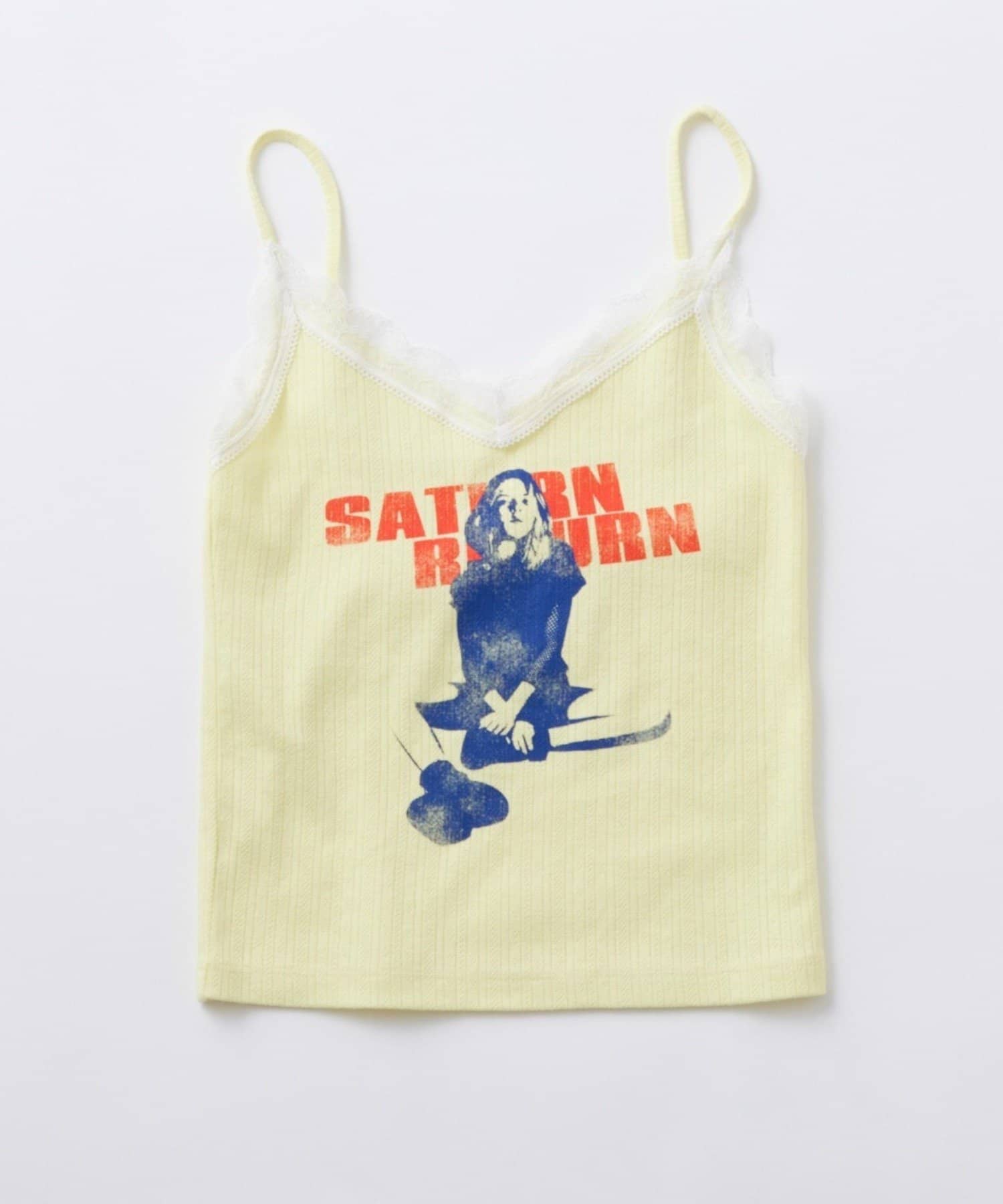 WHO’S WHO gallery(フーズフーギャラリー) CHARLOTTE PATTERN MESH LACE CAMI