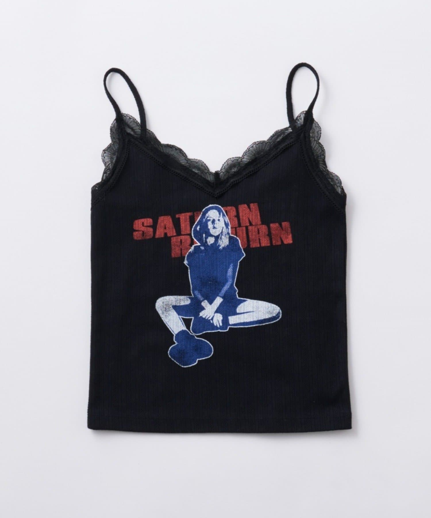 WHO’S WHO gallery(フーズフーギャラリー) CHARLOTTE PATTERN MESH LACE CAMI