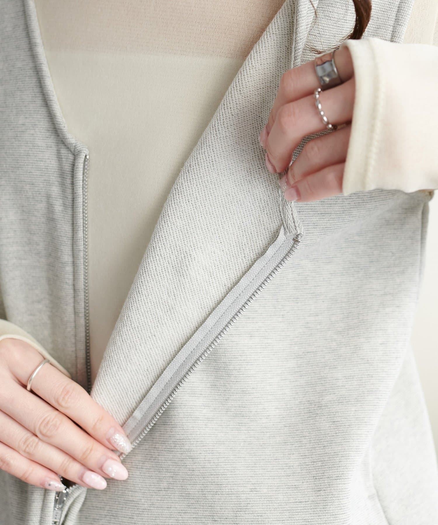 DISCOAT(ディスコート) 【SS先行予約】前後2WAY裏毛サロペット