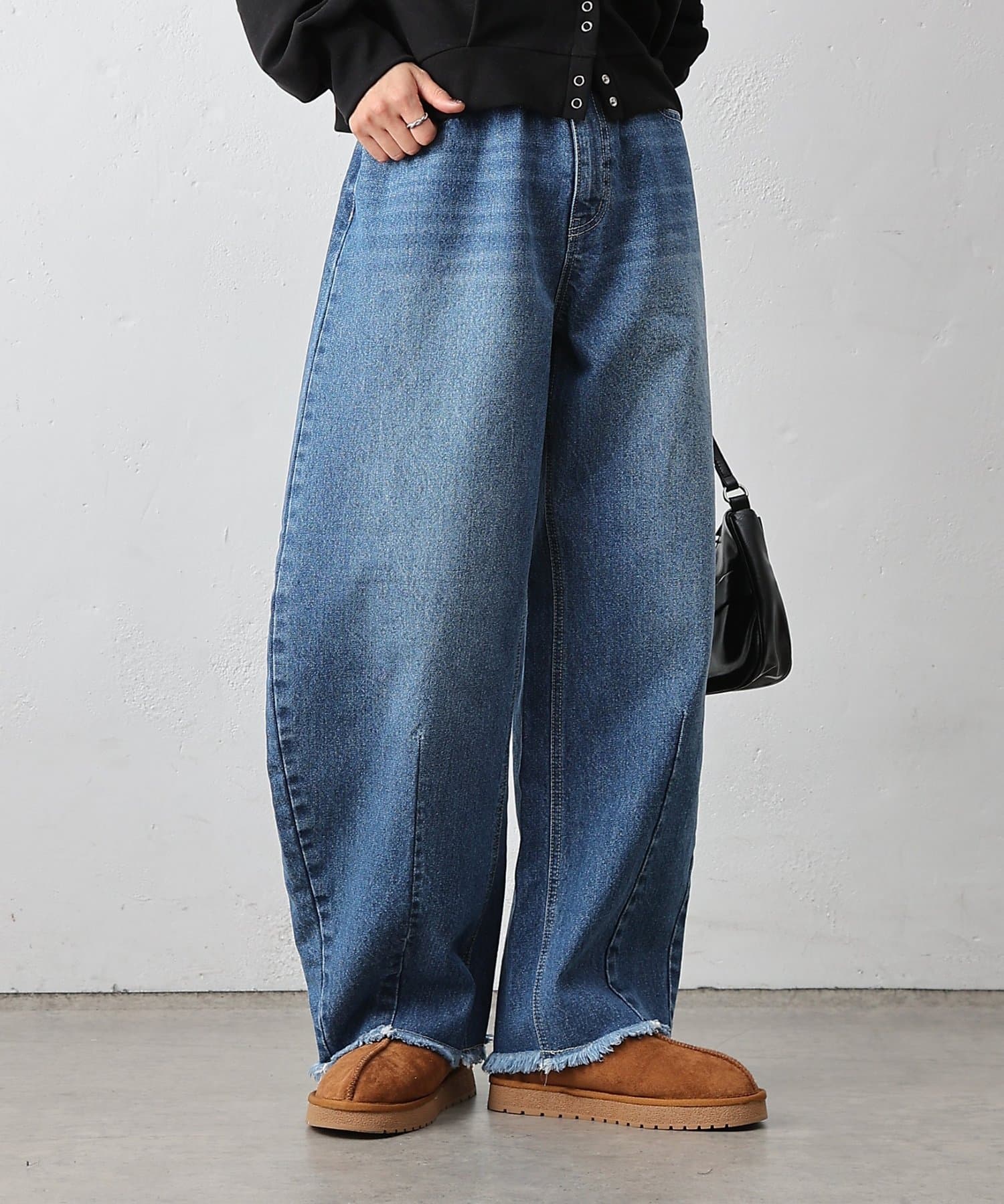 COLONY 2139(コロニー トゥーワンスリーナイン) 【リバイバル】カーブデニムパンツ