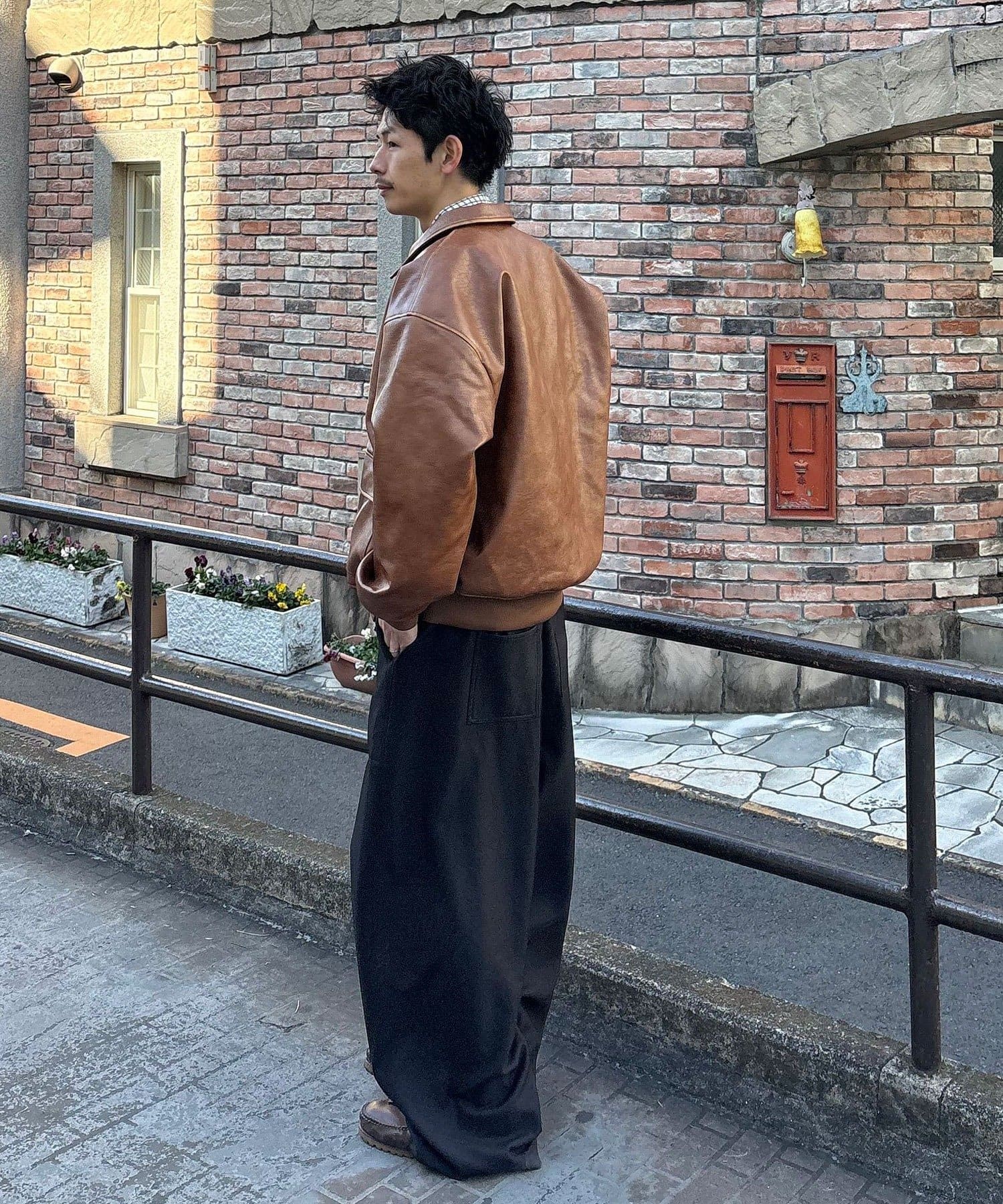 CIAOPANIC(チャオパニック) ヴィンテージライクレザージャケット