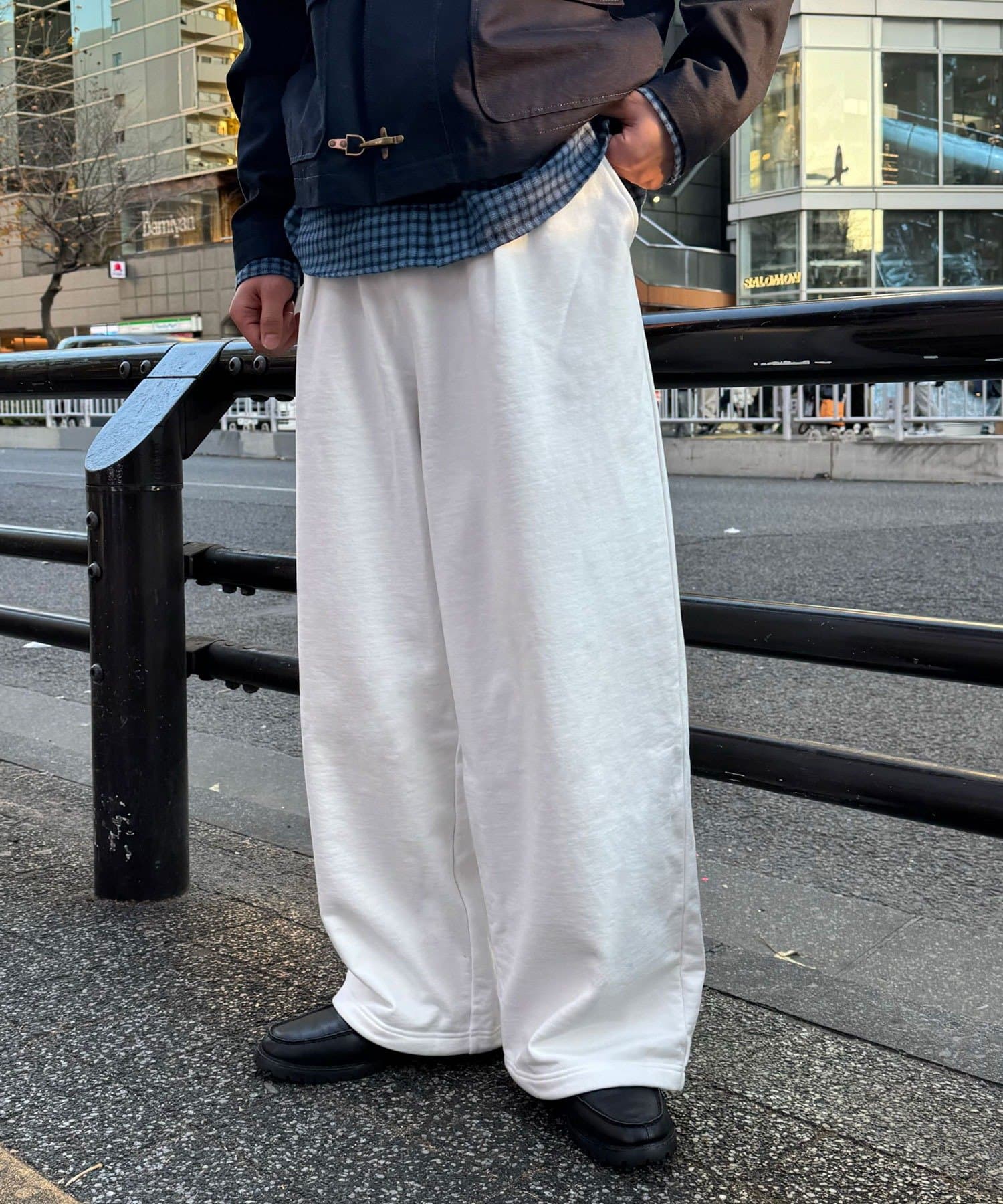 CIAOPANIC(チャオパニック) ワンタックスウェットパンツ