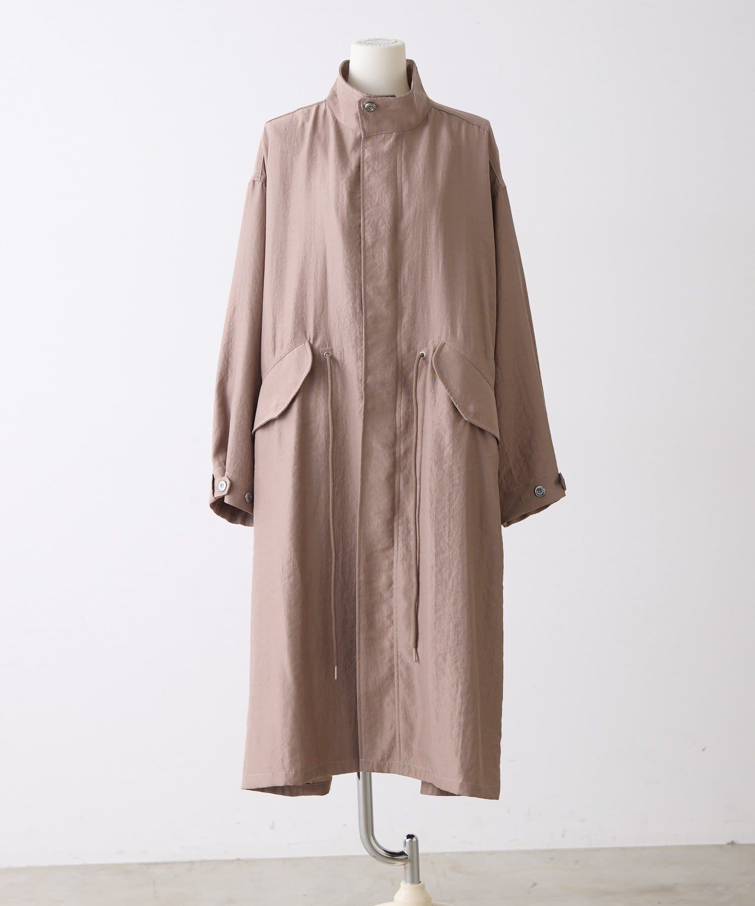 ear PAPILLONNER(イア パピヨネ) 《軽量》ステンカラーコート/アウター【SUM1 STYLE(スミスタイル)】