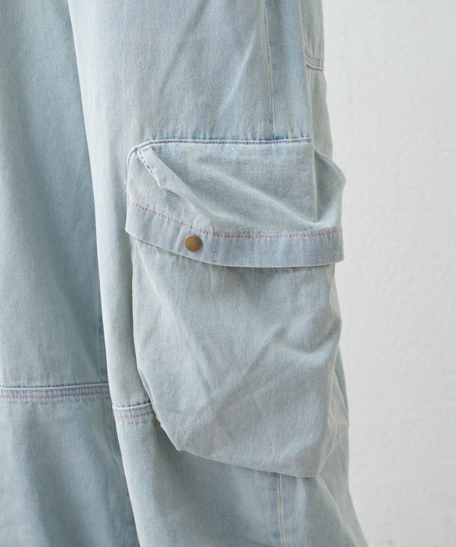 CIAOPANIC TYPY(チャオパニックティピー) 【SOUNDS GOOOOD】立体ポケットバレルデニム