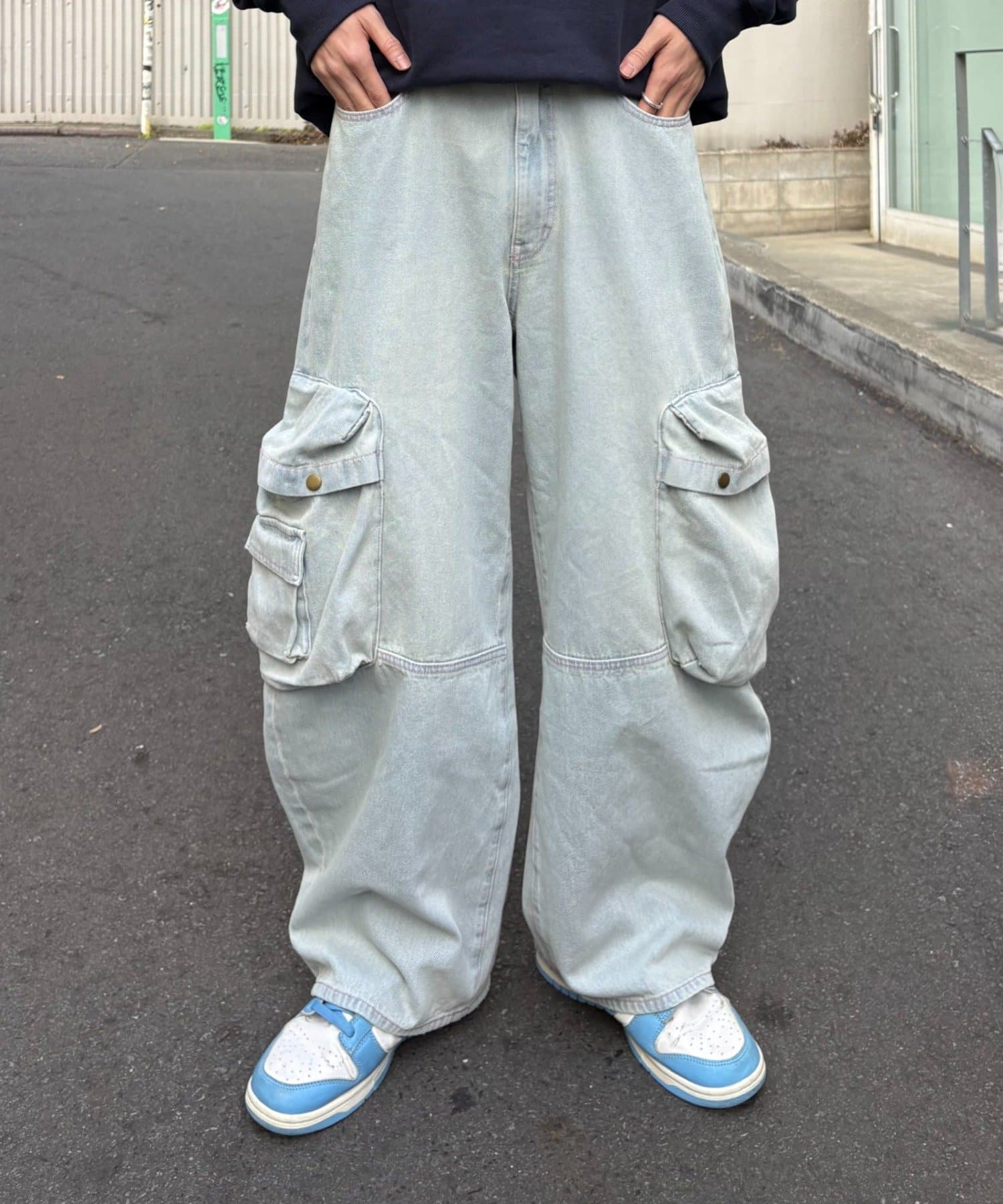 CIAOPANIC TYPY(チャオパニックティピー) 【SOUNDS GOOOOD】立体ポケットバレルデニム