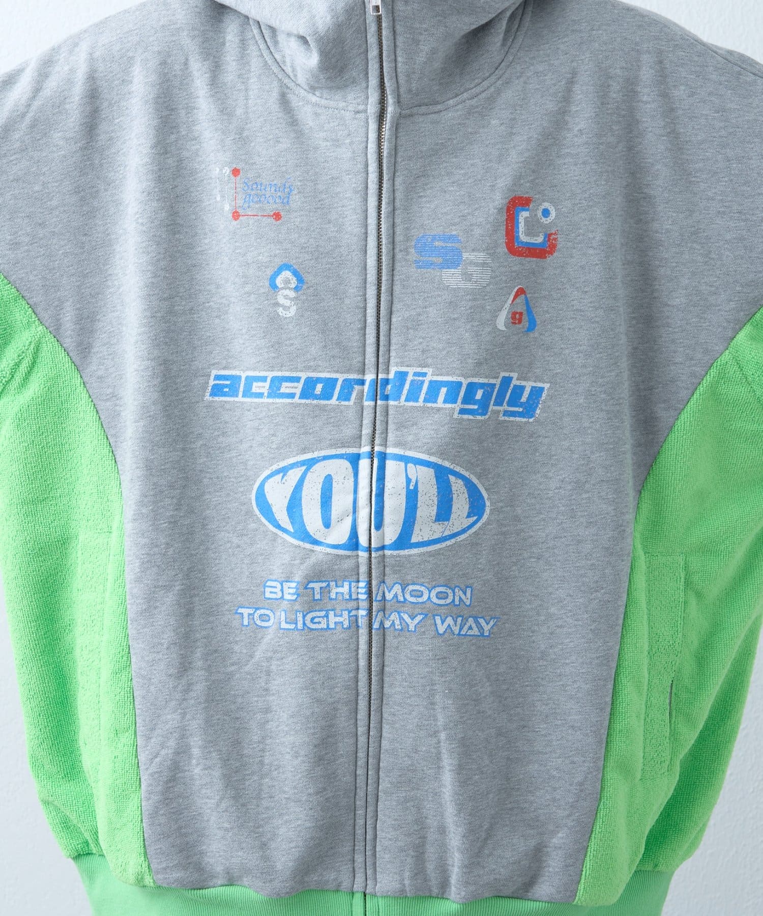 CIAOPANIC TYPY(チャオパニックティピー) 【SOUNDS GOOOOD】パイル切り替えパーカー