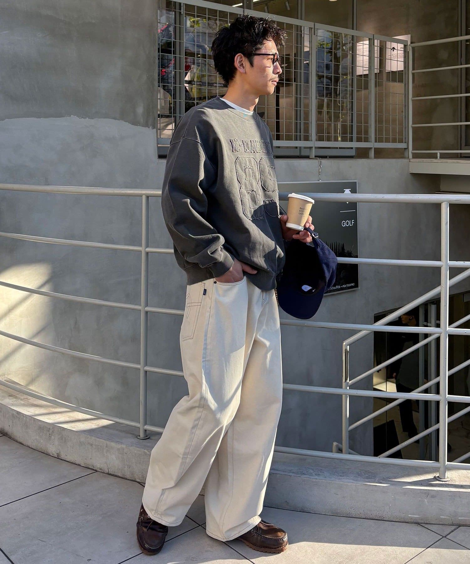 CIAOPANIC(チャオパニック) フリンジフェルトピグメントスウェット