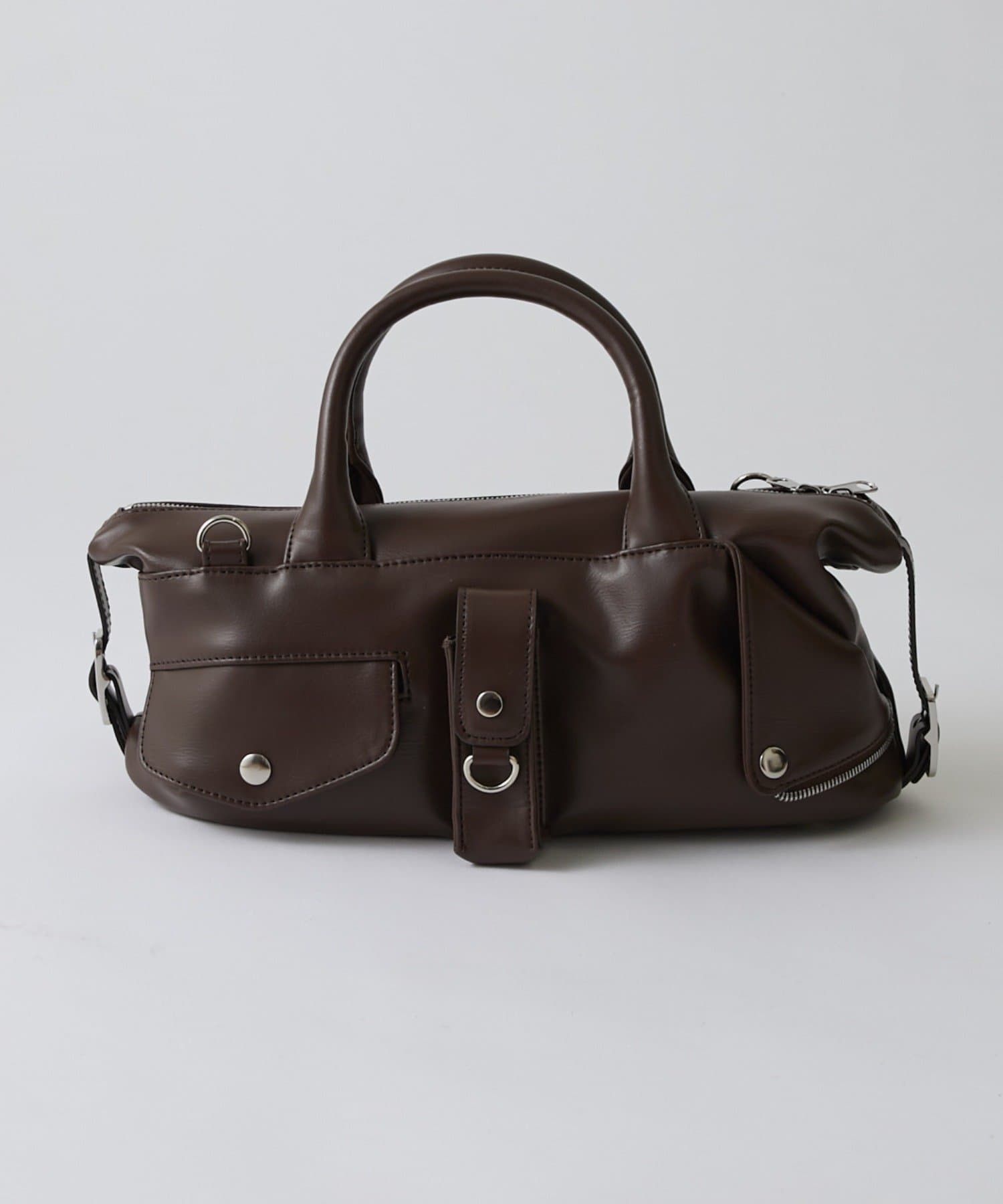 Lui's(ルイス) 2WAYショルダーライダースバッグ