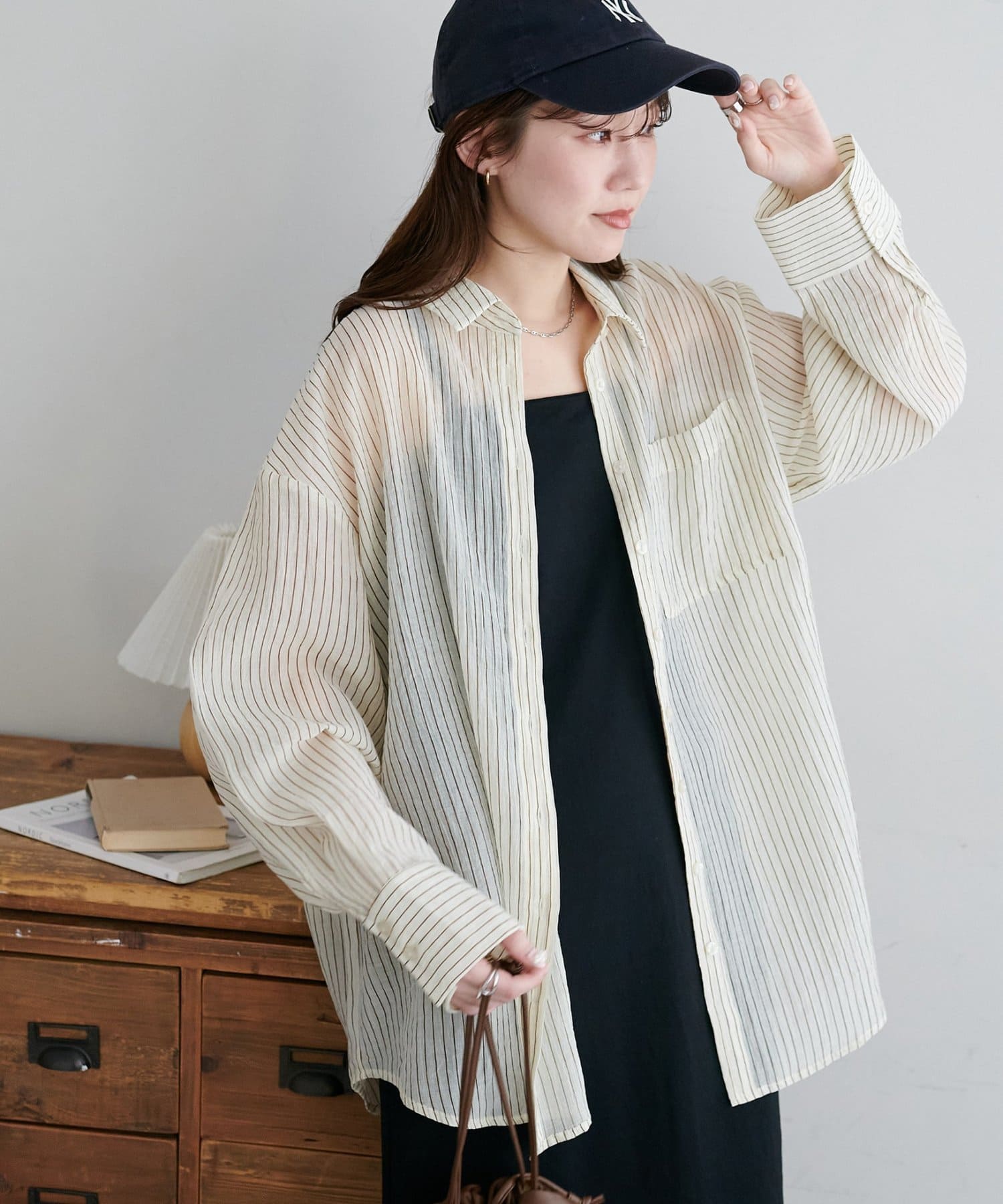 DISCOAT(ディスコート) 【SS先行予約】ヨウリュウストライプシャツ《WEB限定カラーあり》